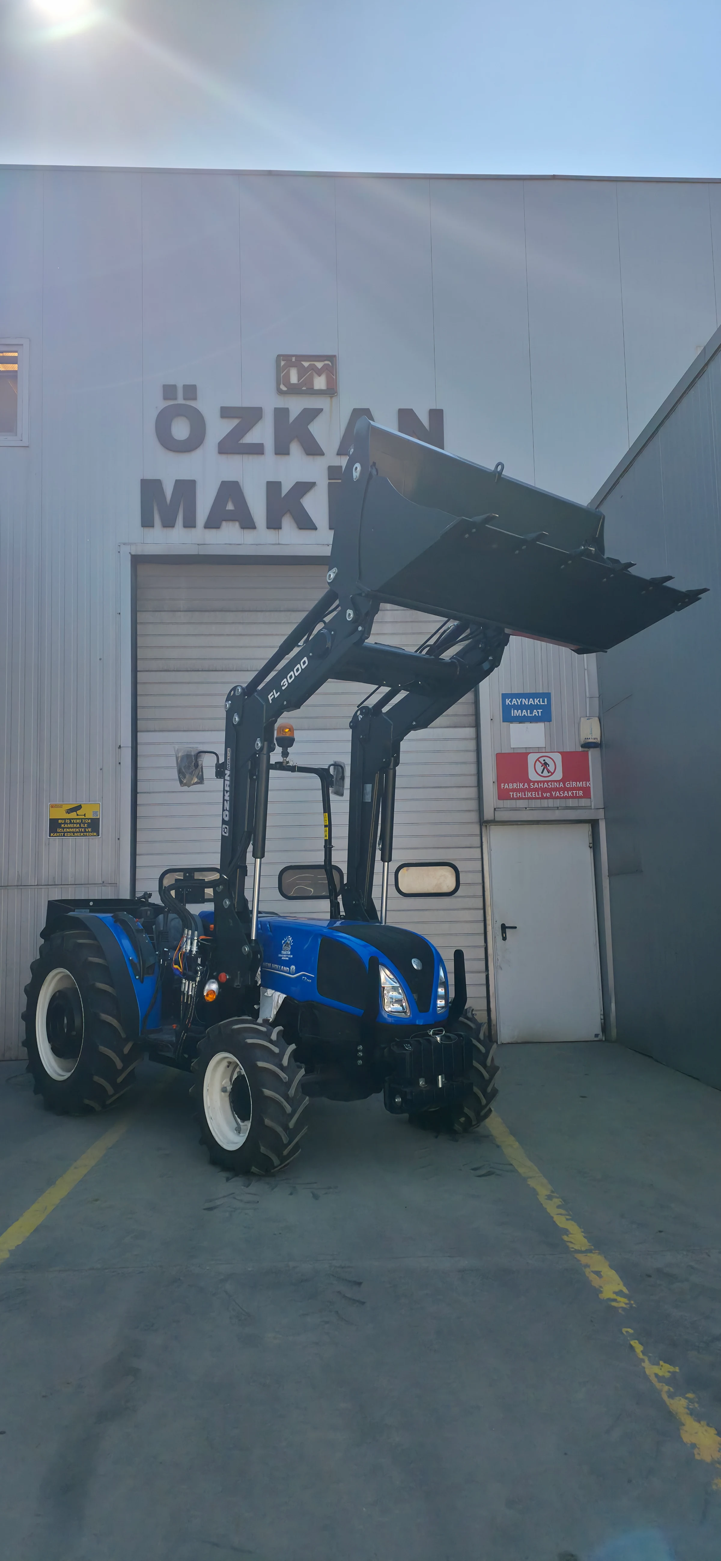 New Holland T3.75B Özkan Makina uygulama 10