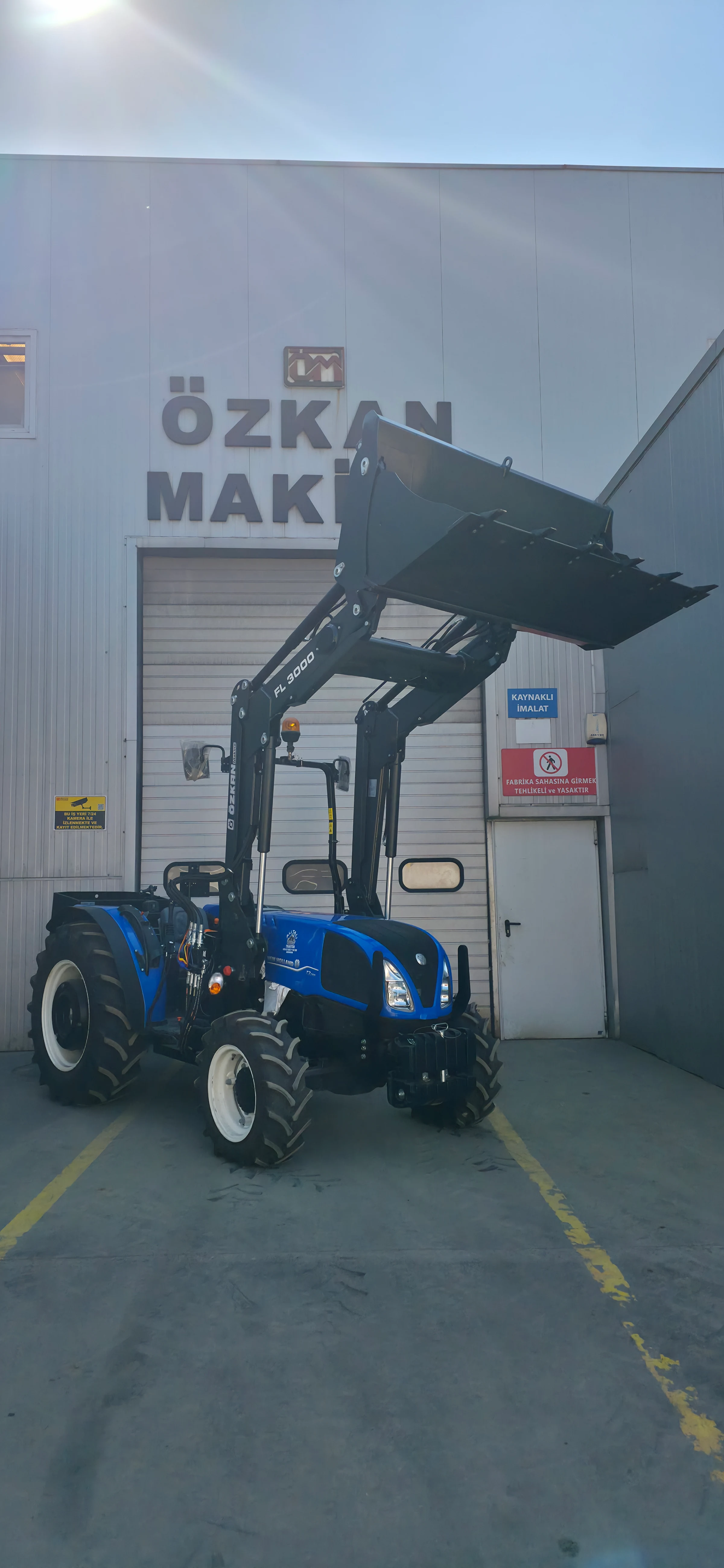 New Holland T3.75B Özkan Makina uygulama 11