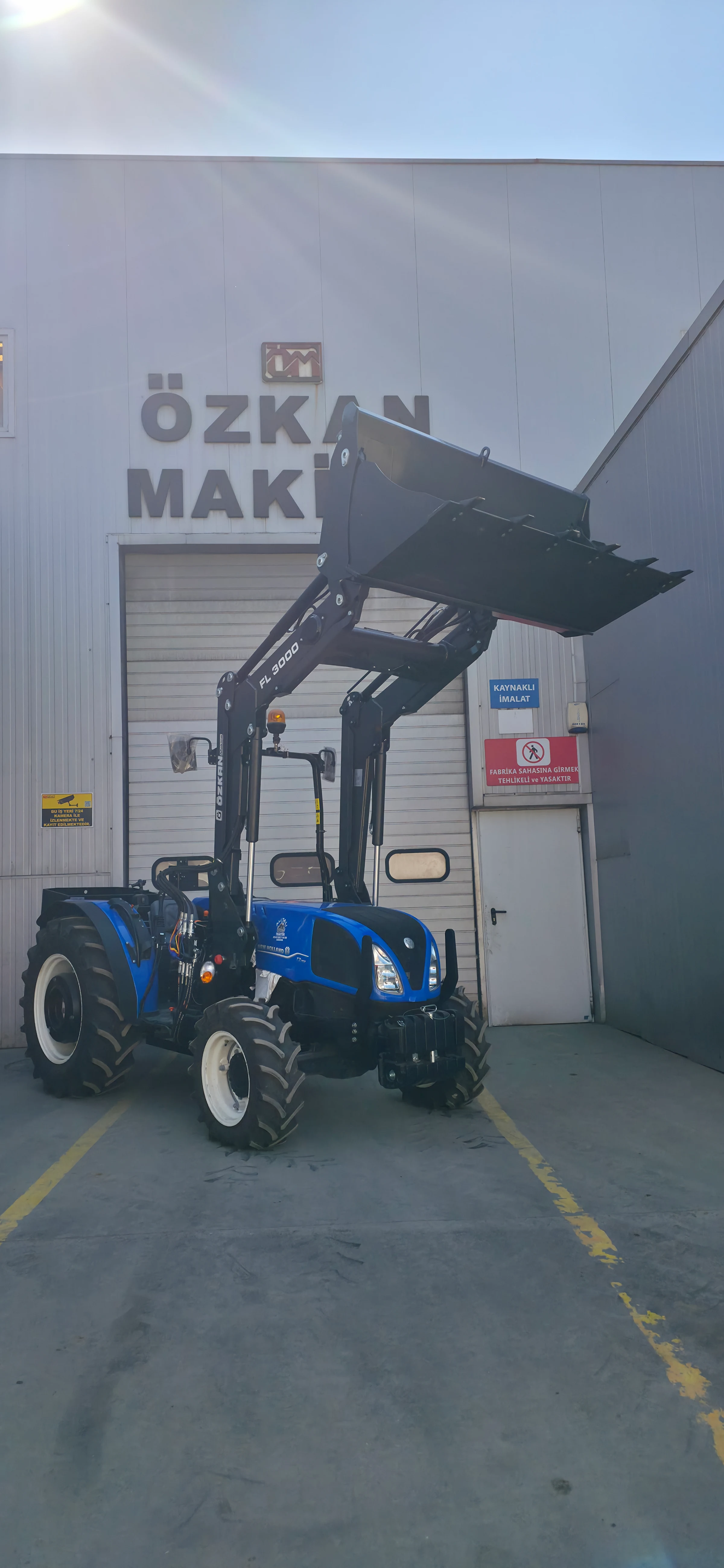 New Holland T3.75B Özkan Makina uygulama 12