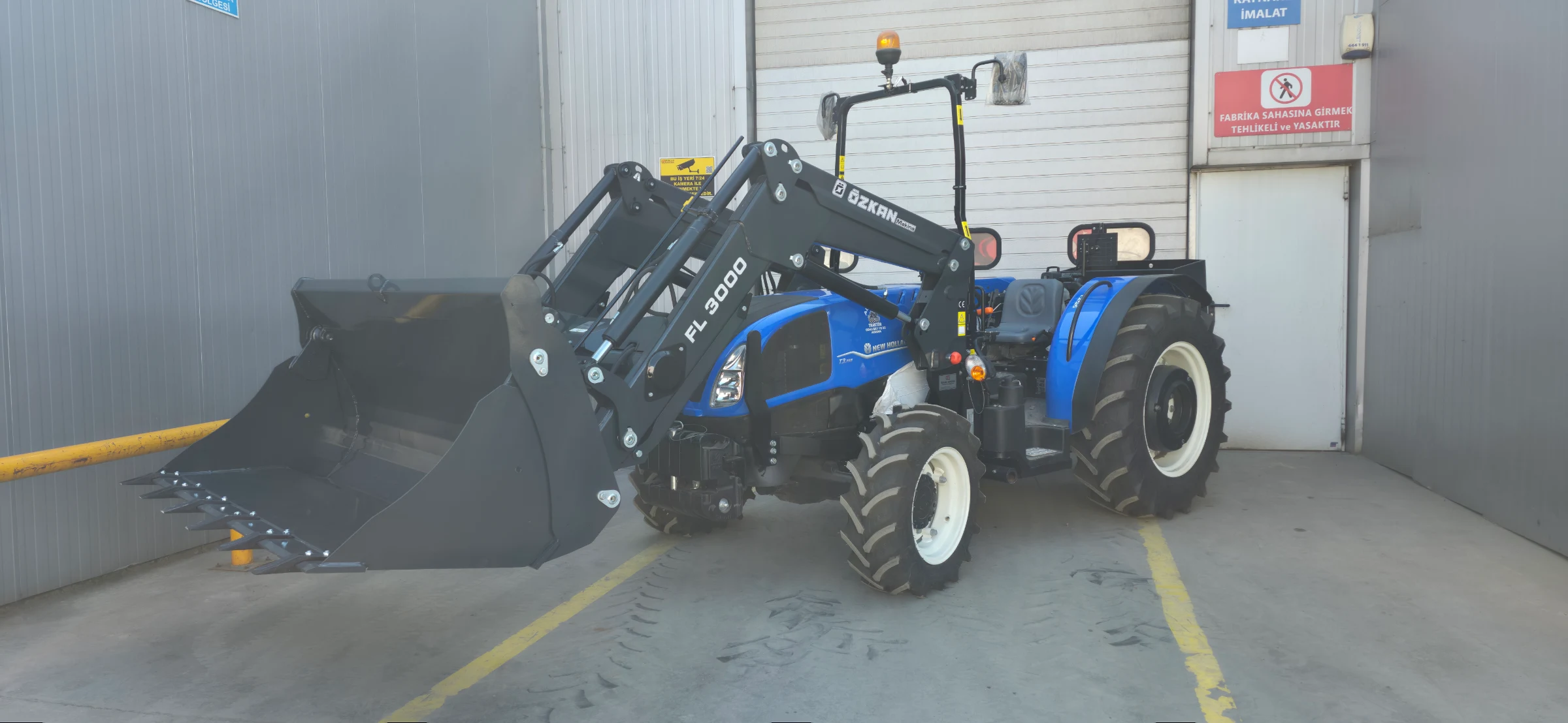 New Holland T3.75B Özkan Makina uygulama 14