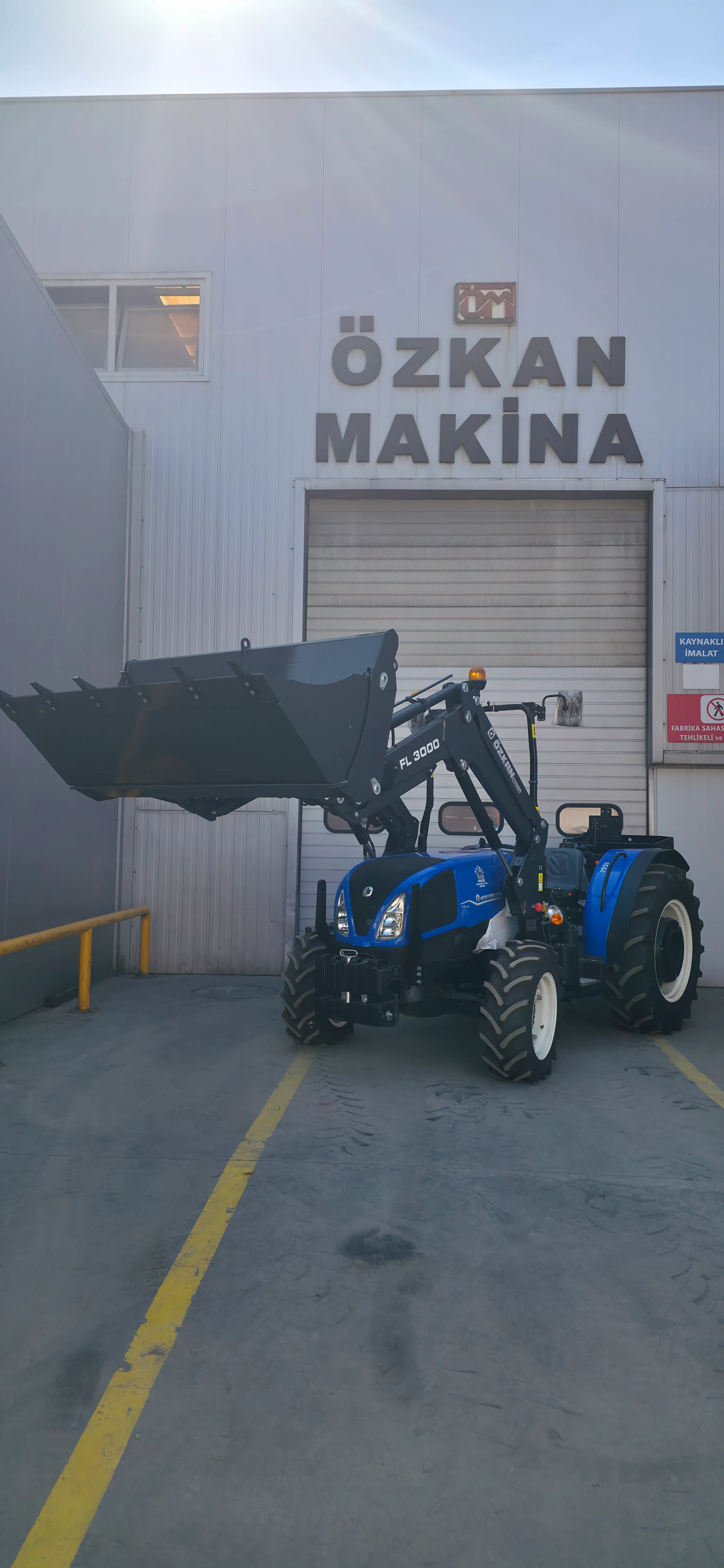 New Holland T3.75B Özkan Makina uygulama 15