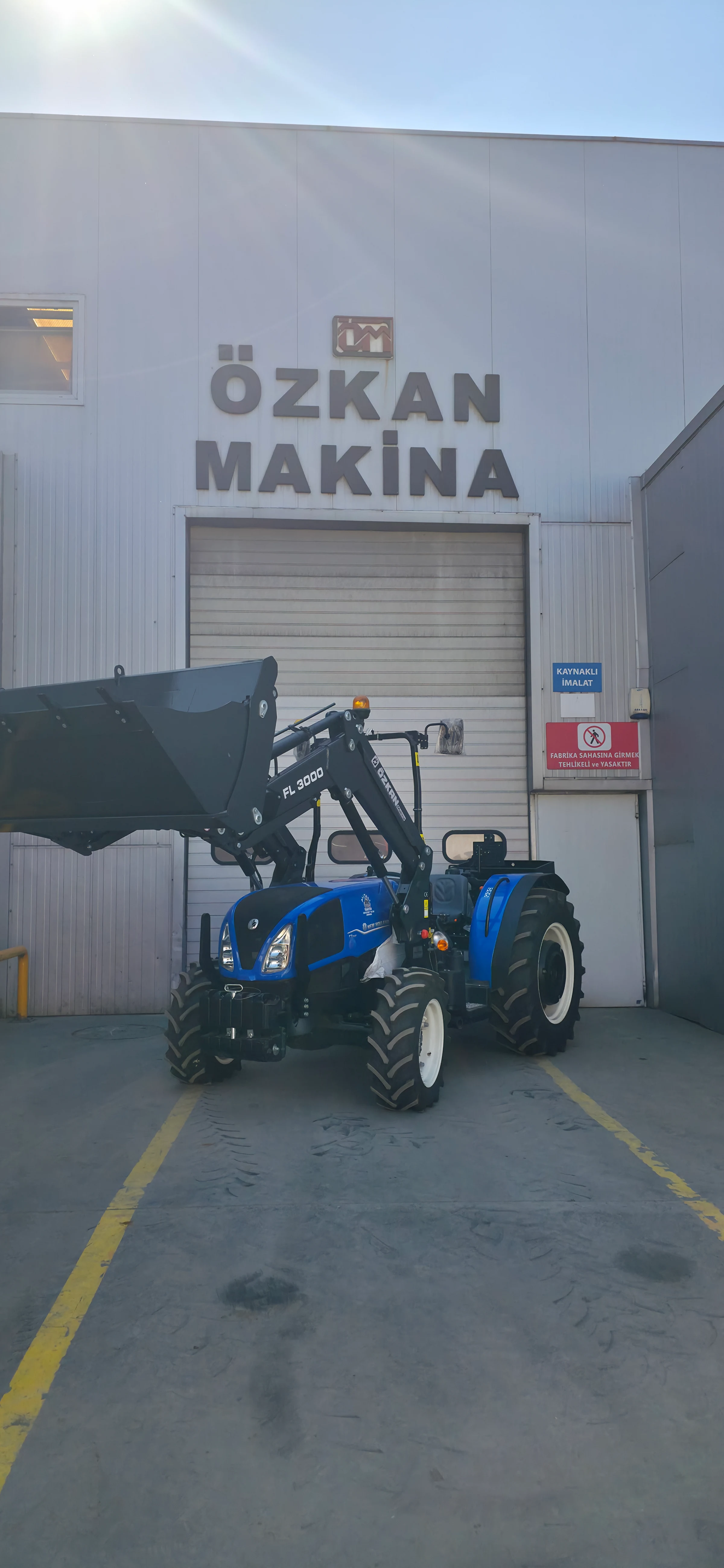 New Holland T3.75B Özkan Makina uygulama 16