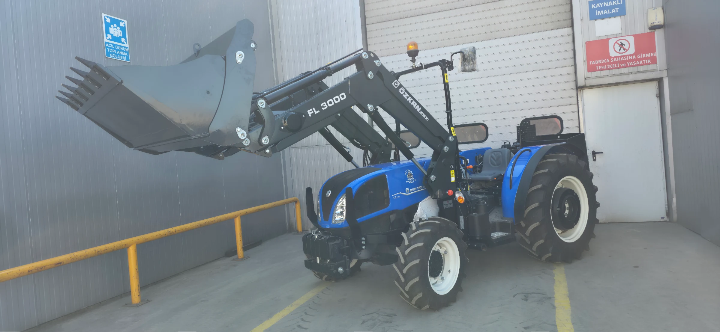 New Holland T3.75B Özkan Makina uygulama 18