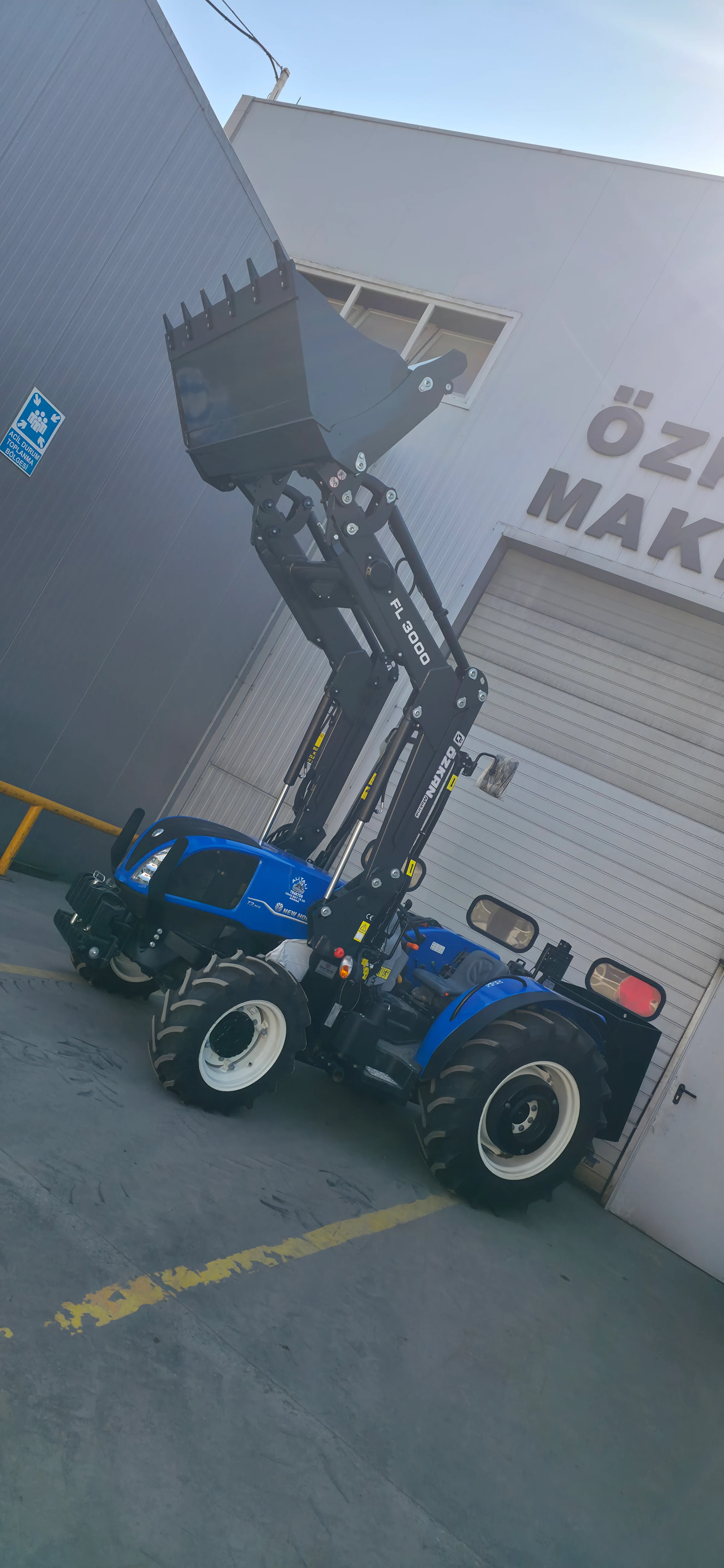 New Holland T3.75B Özkan Makina uygulama 19