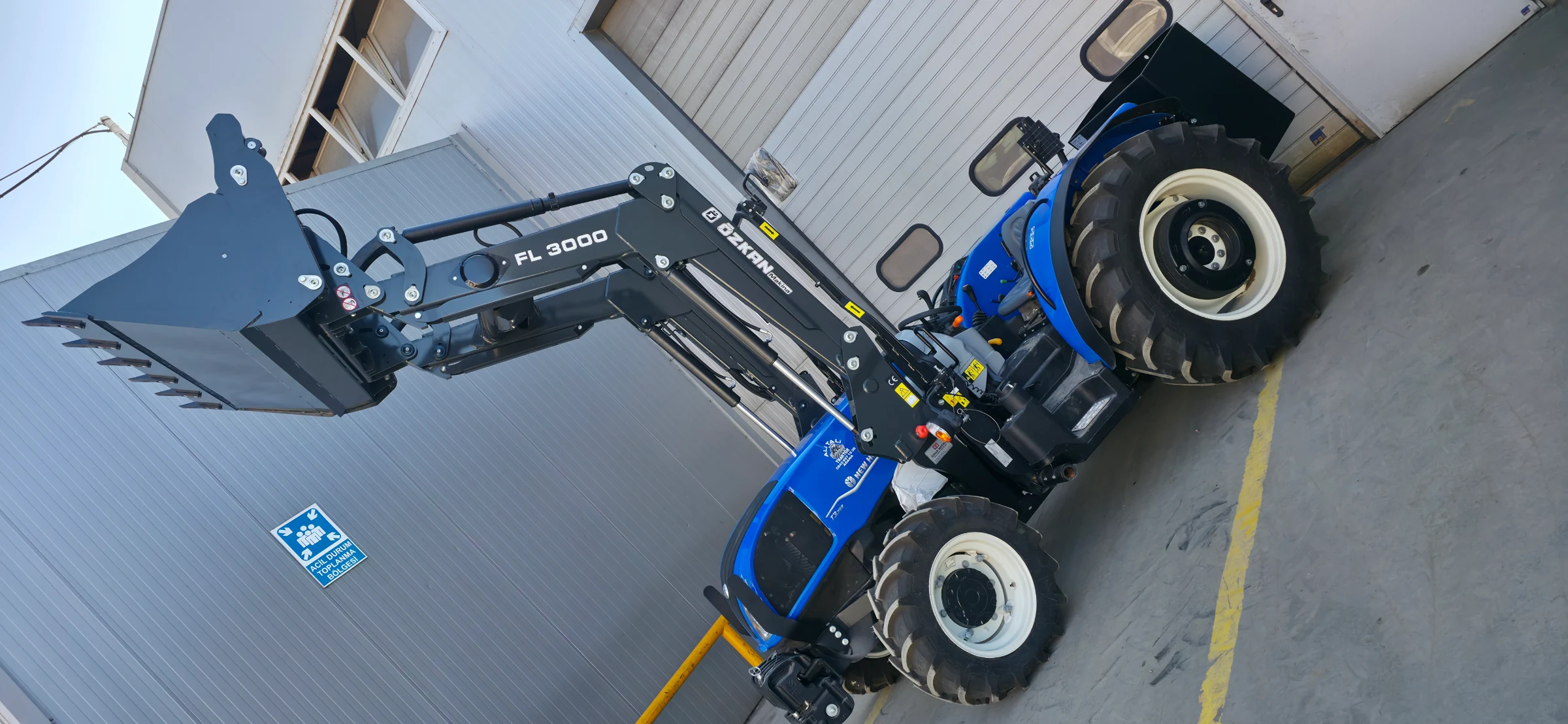 New Holland T3.75B Özkan Makina uygulama 2