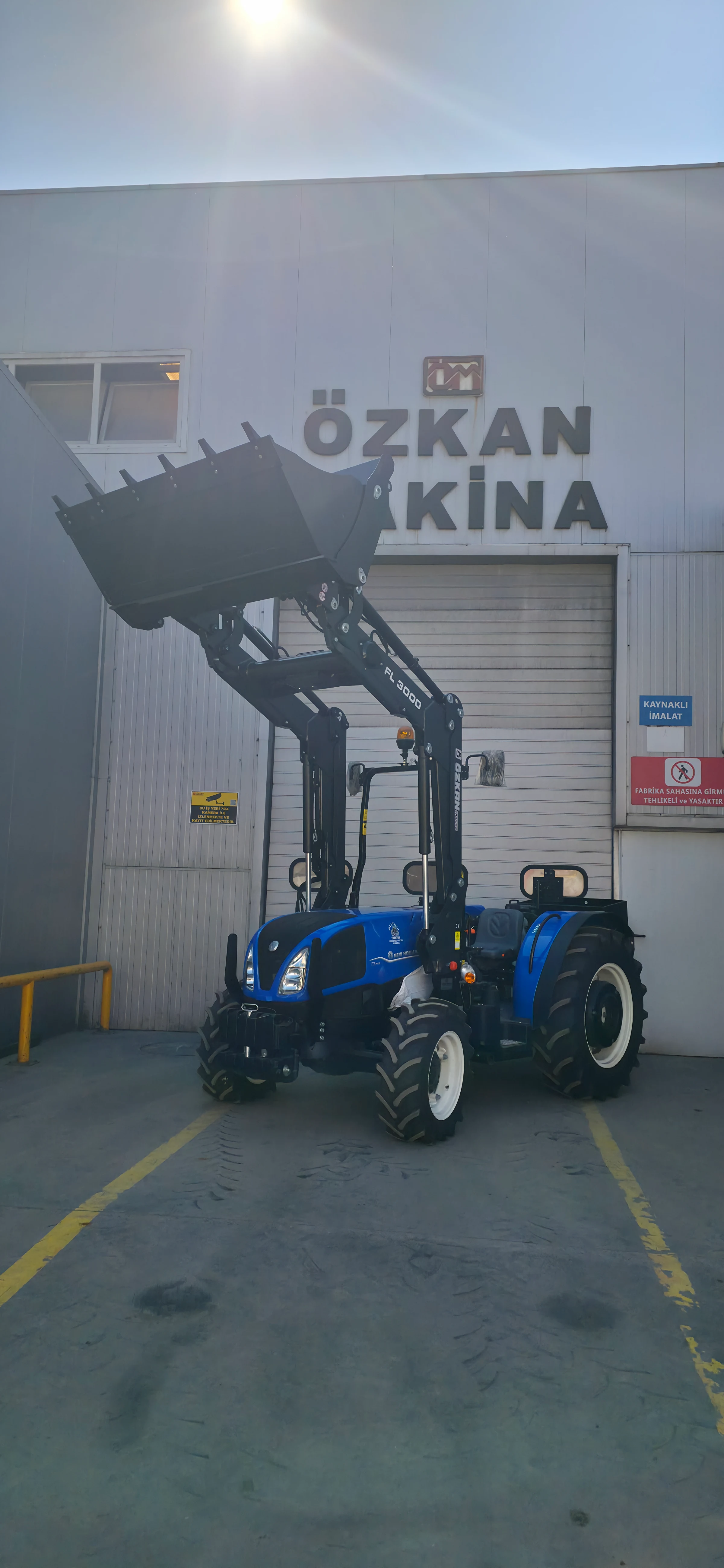 New Holland T3.75B Özkan Makina uygulama 20