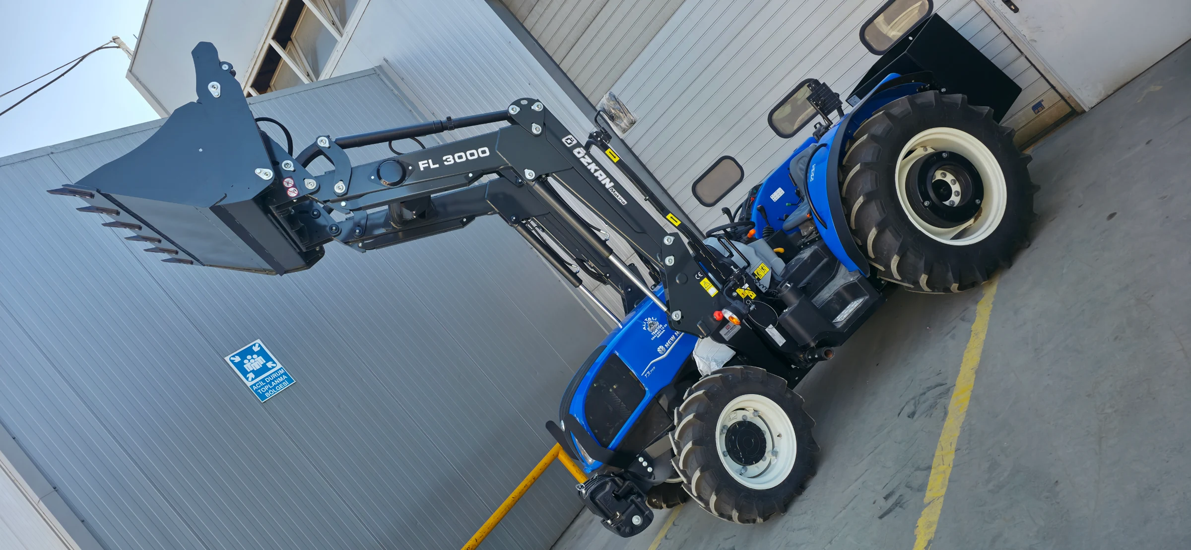 New Holland T3.75B Özkan Makina uygulama 3