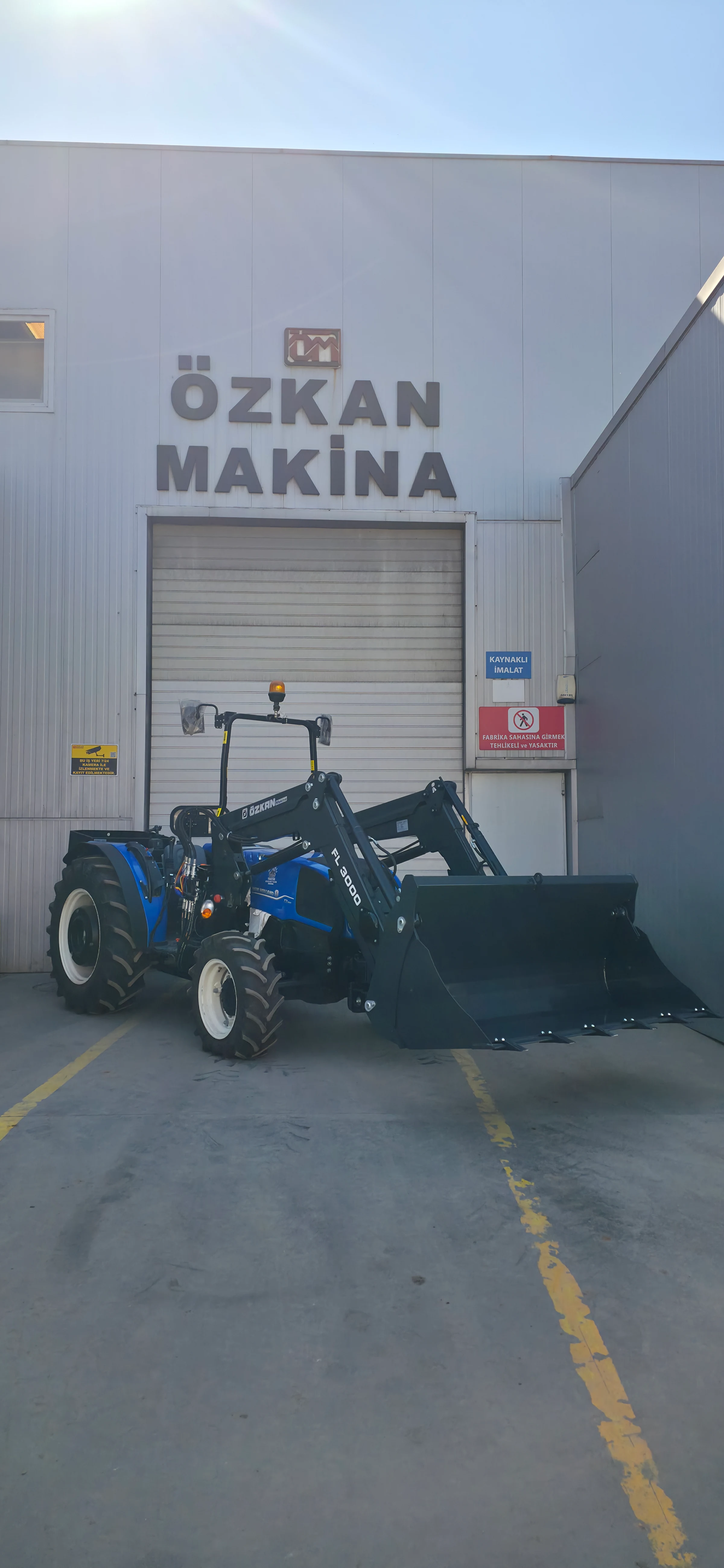 New Holland T3.75B Özkan Makina uygulama 4