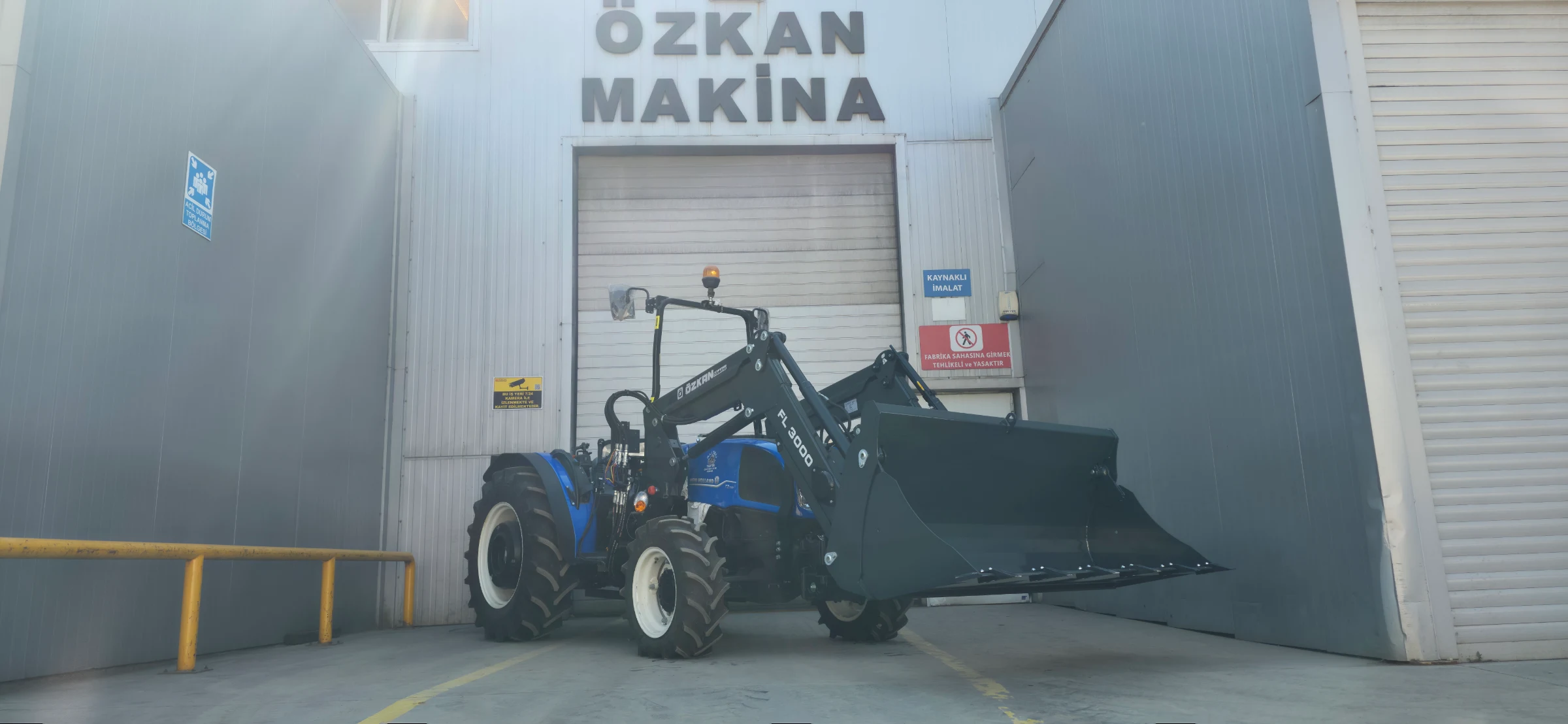New Holland T3.75B Özkan Makina uygulama 5
