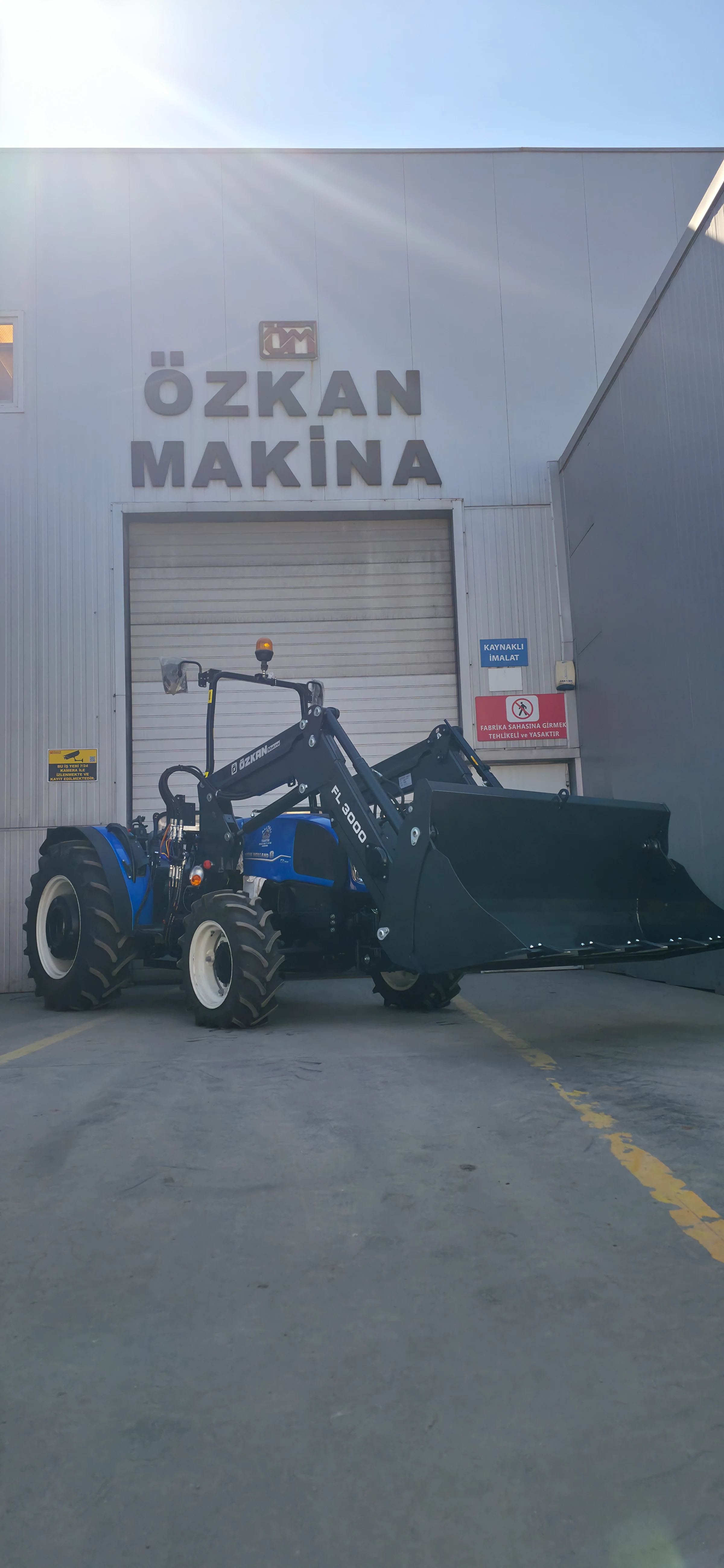 New Holland T3.75B Özkan Makina uygulama 6