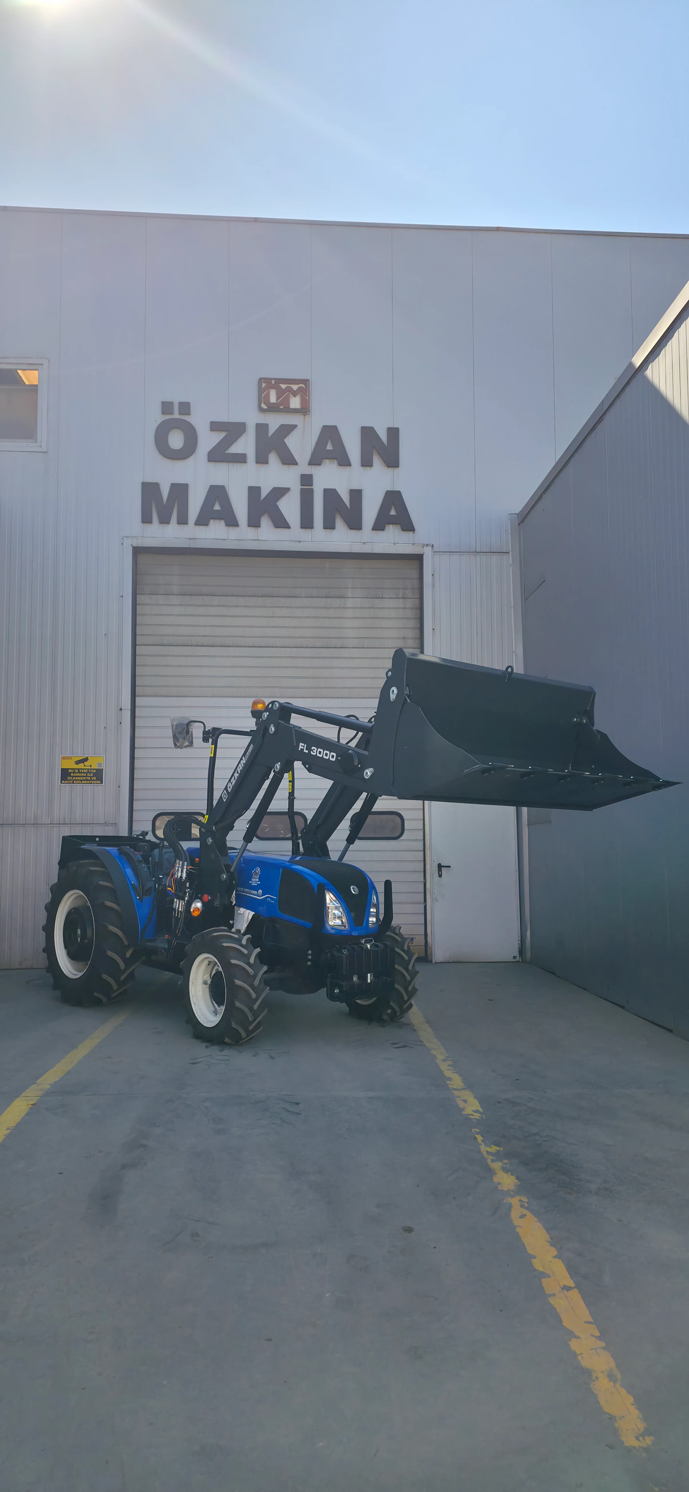 New Holland T3.75B Özkan Makina uygulama 7