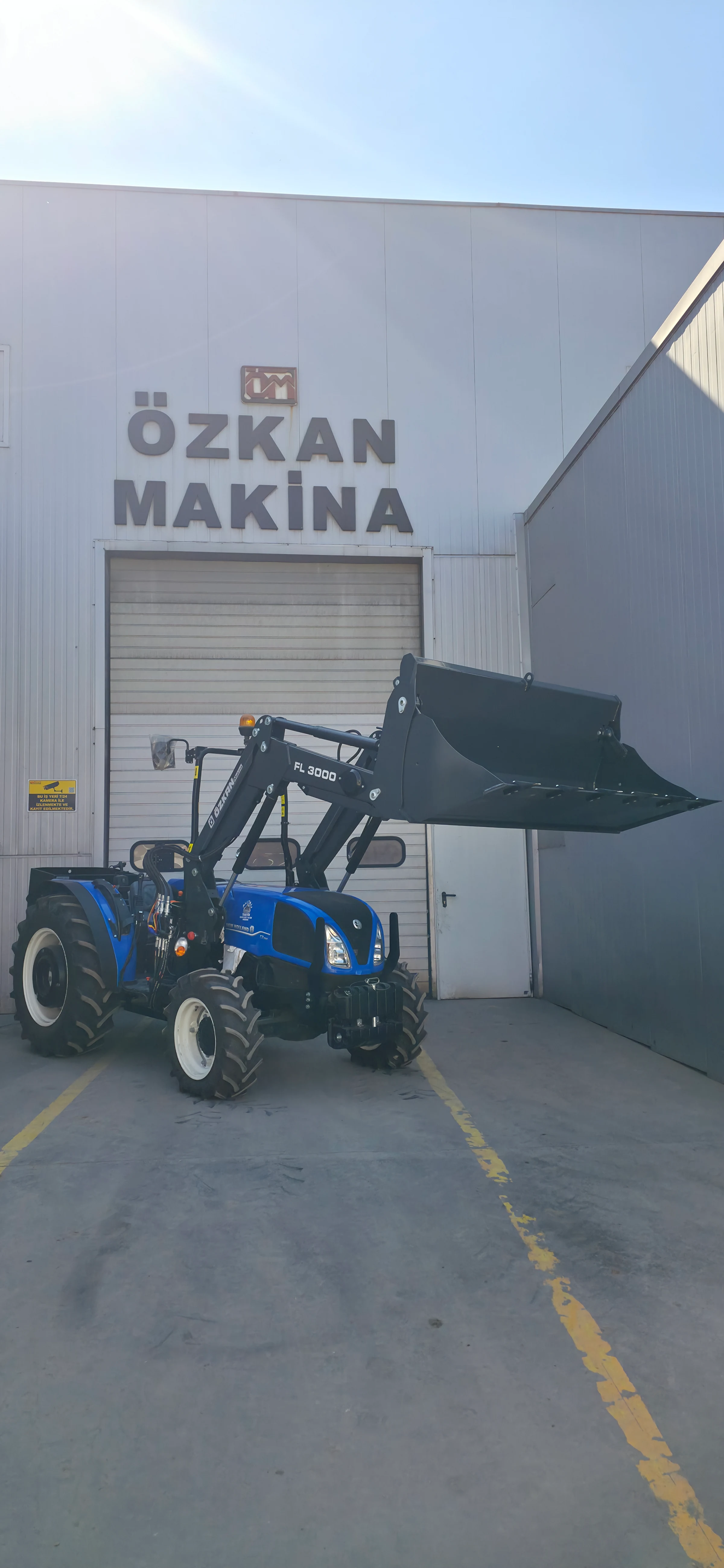 New Holland T3.75B Özkan Makina uygulama 8