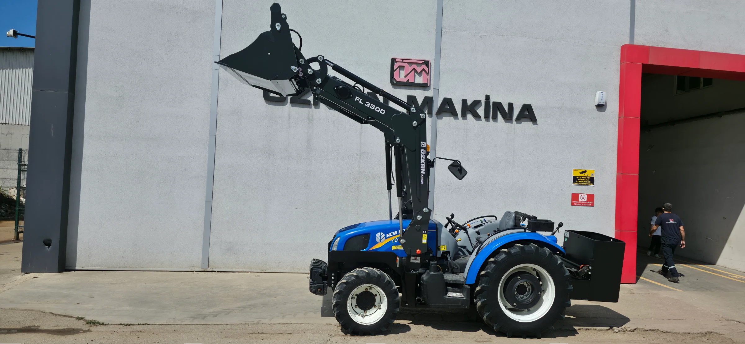 New Holland T4-75B Özkan Makina uygulama 1