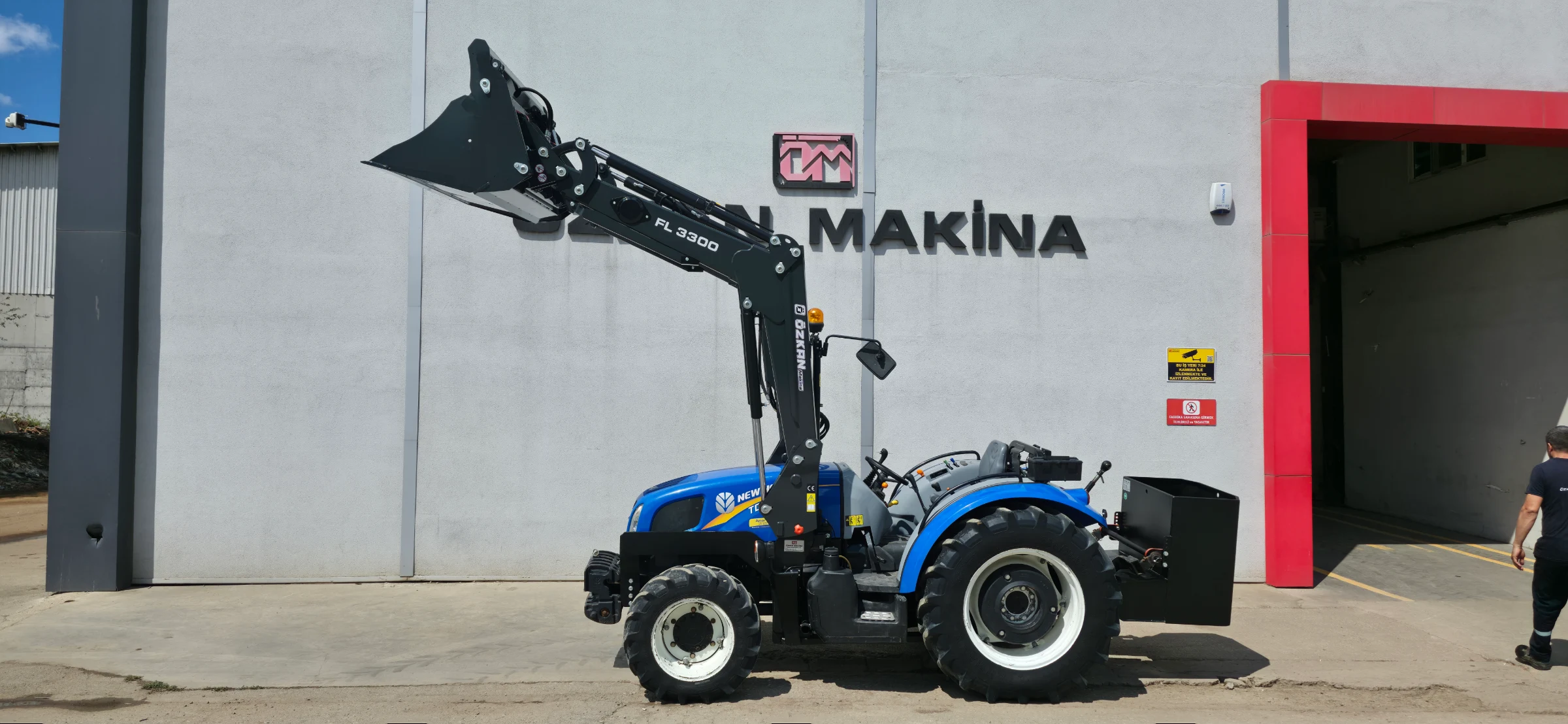 New Holland T4-75B Özkan Makina uygulama 14