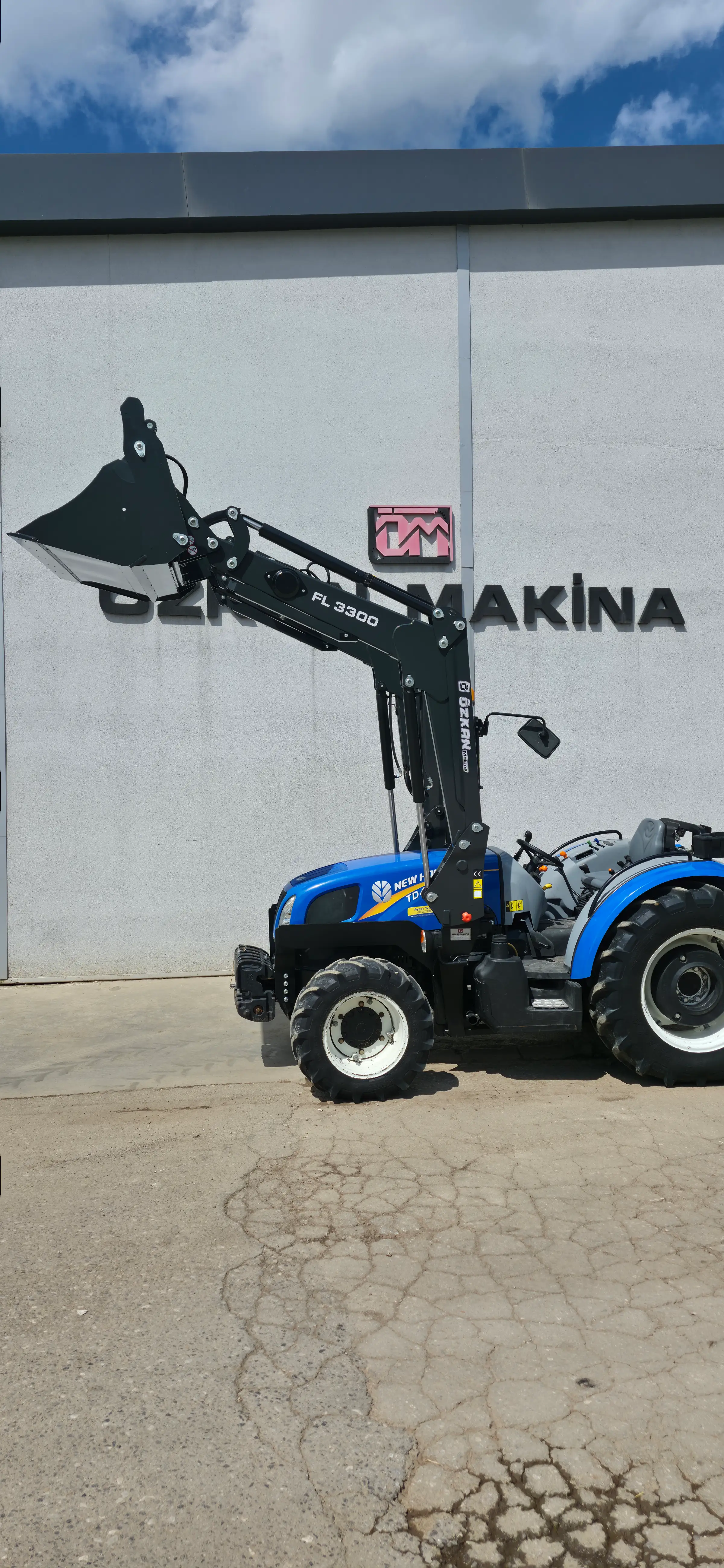 New Holland T4-75B Özkan Makina uygulama 2