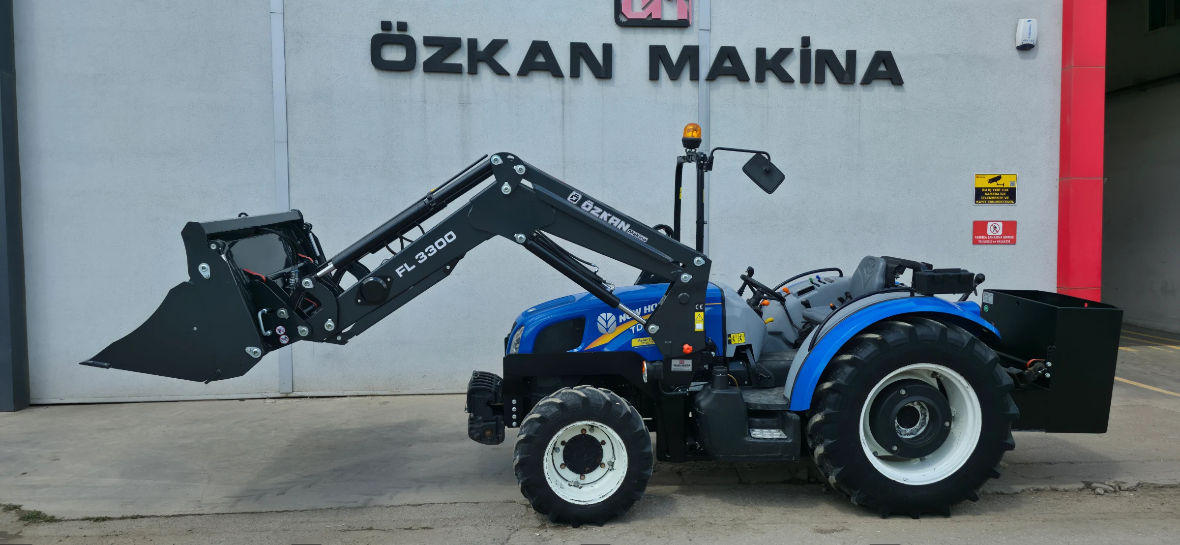 New Holland T4-75B Özkan Makina uygulama 4