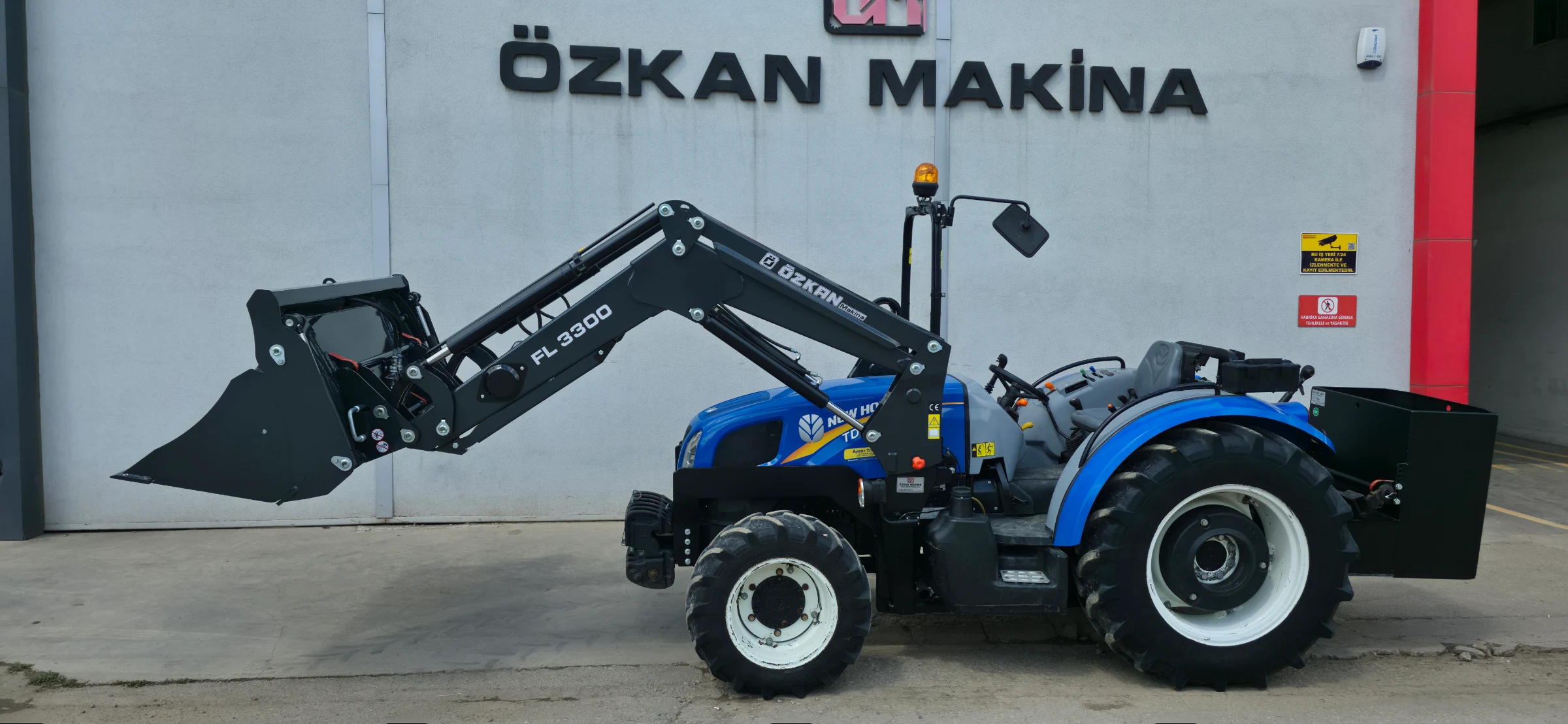New Holland T4-75B Özkan Makina uygulama 5