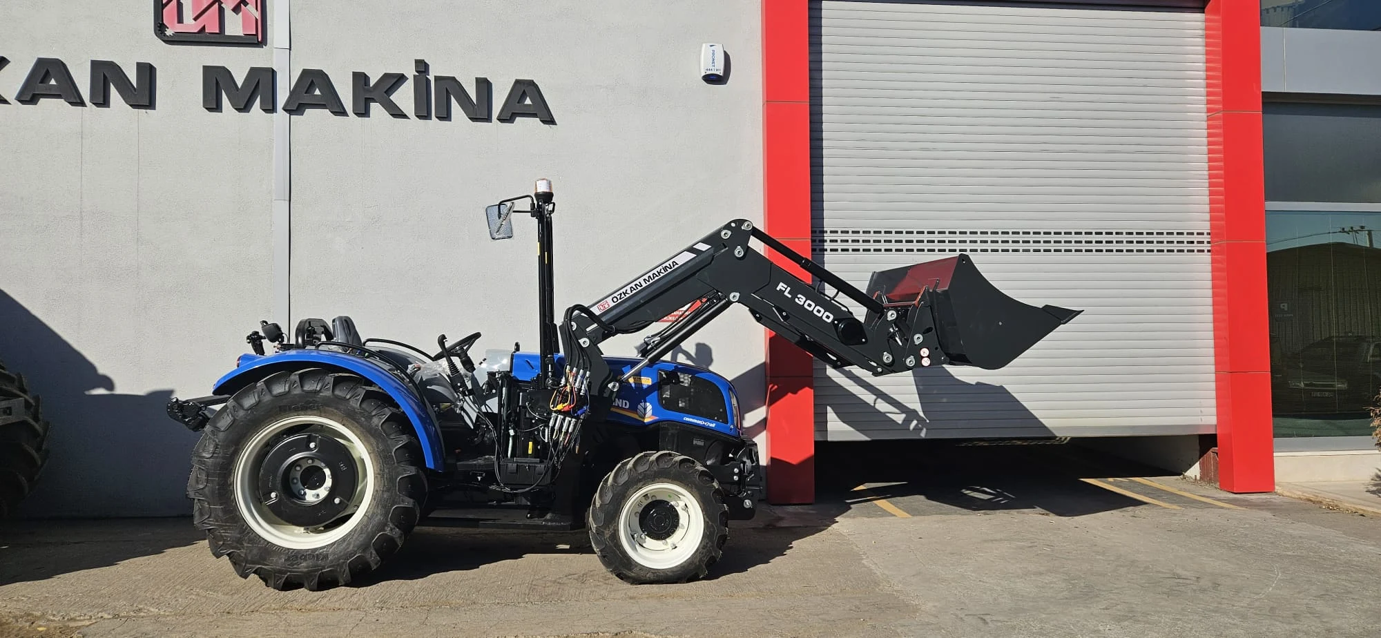 New Holland T4.100F Özkan Makina uygulama 1
