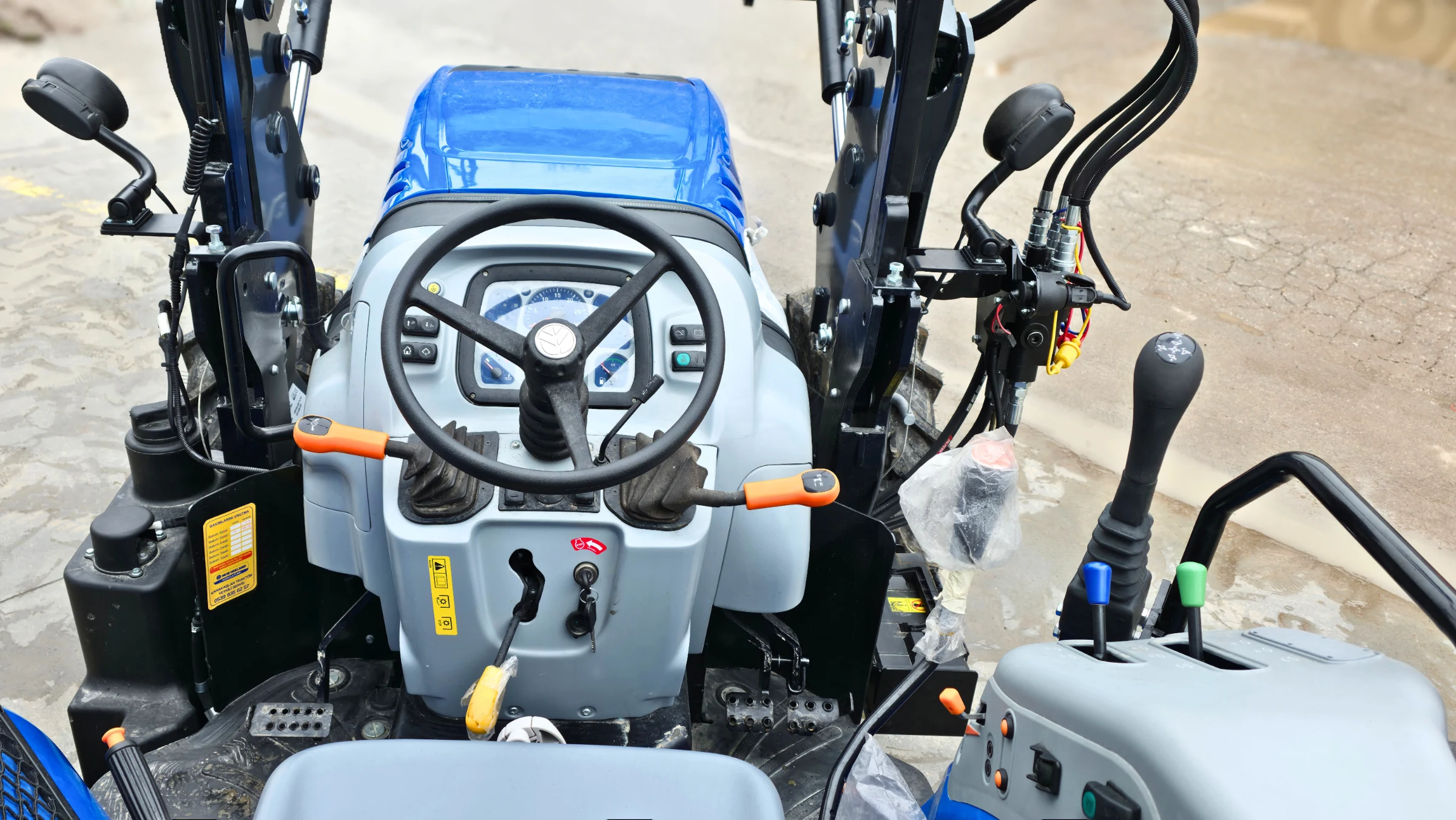 New Holland T4.80B Özkan Makina uygulama 4