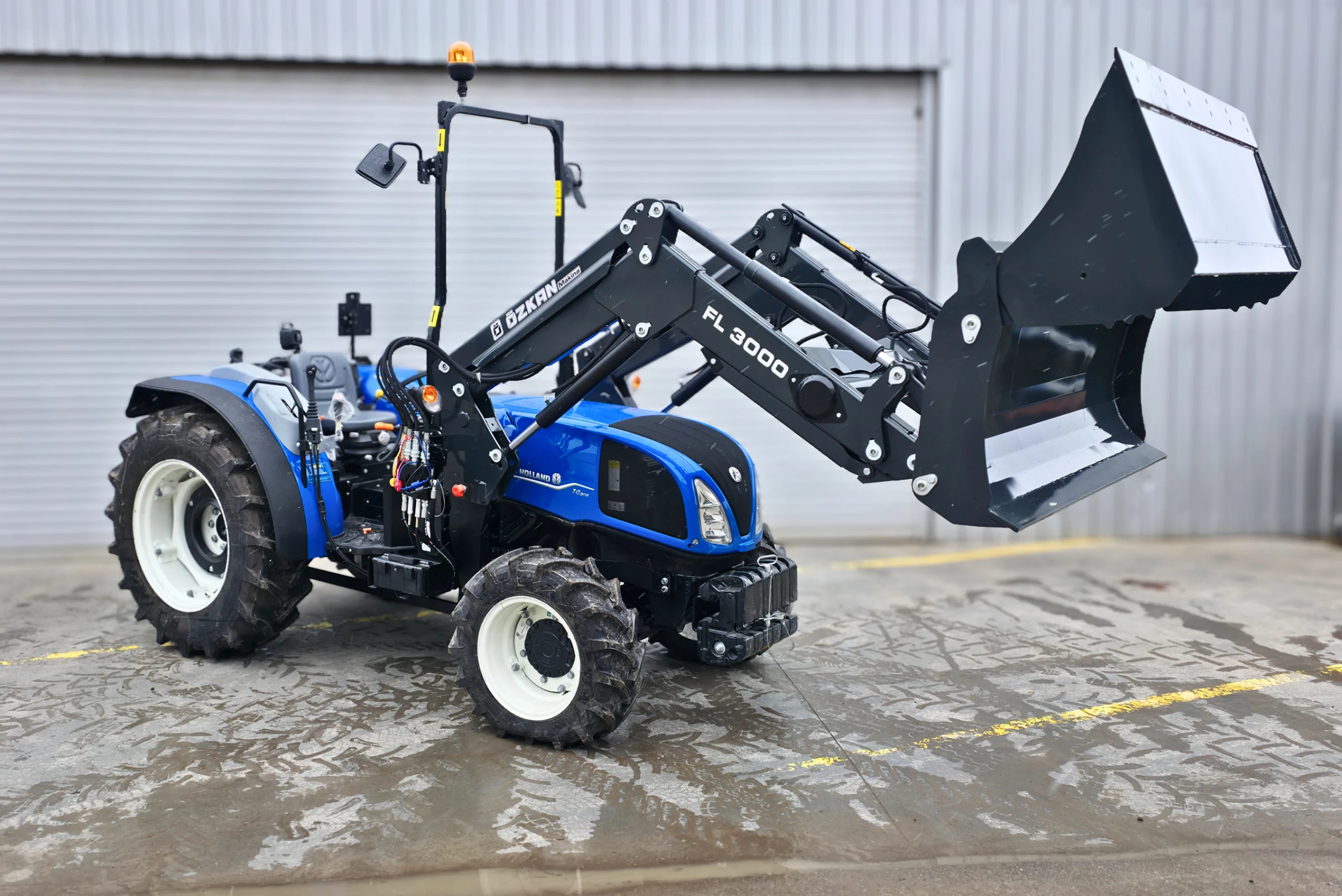 New Holland T4.80B Özkan Makina uygulama 7