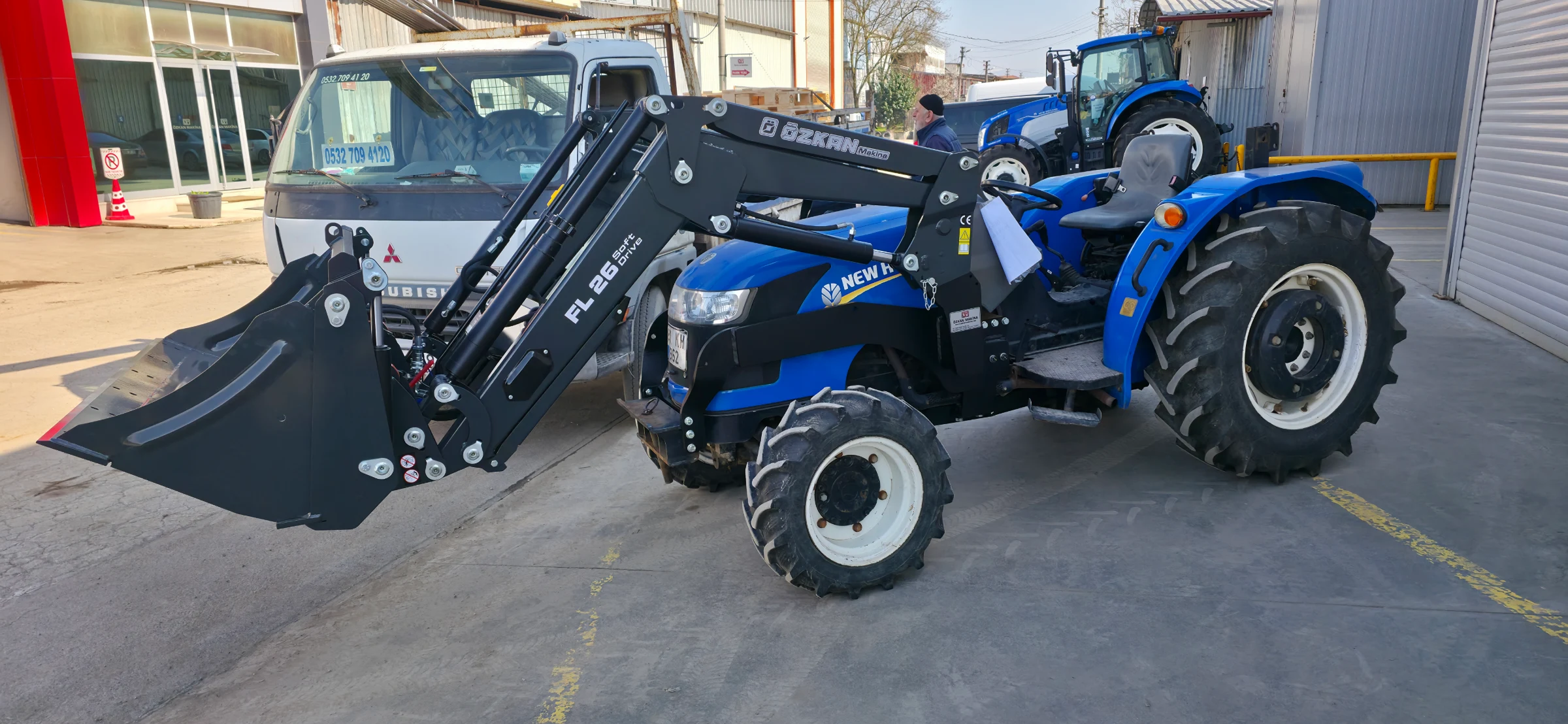 New Holland T480 Özkan Makina uygulama 11
