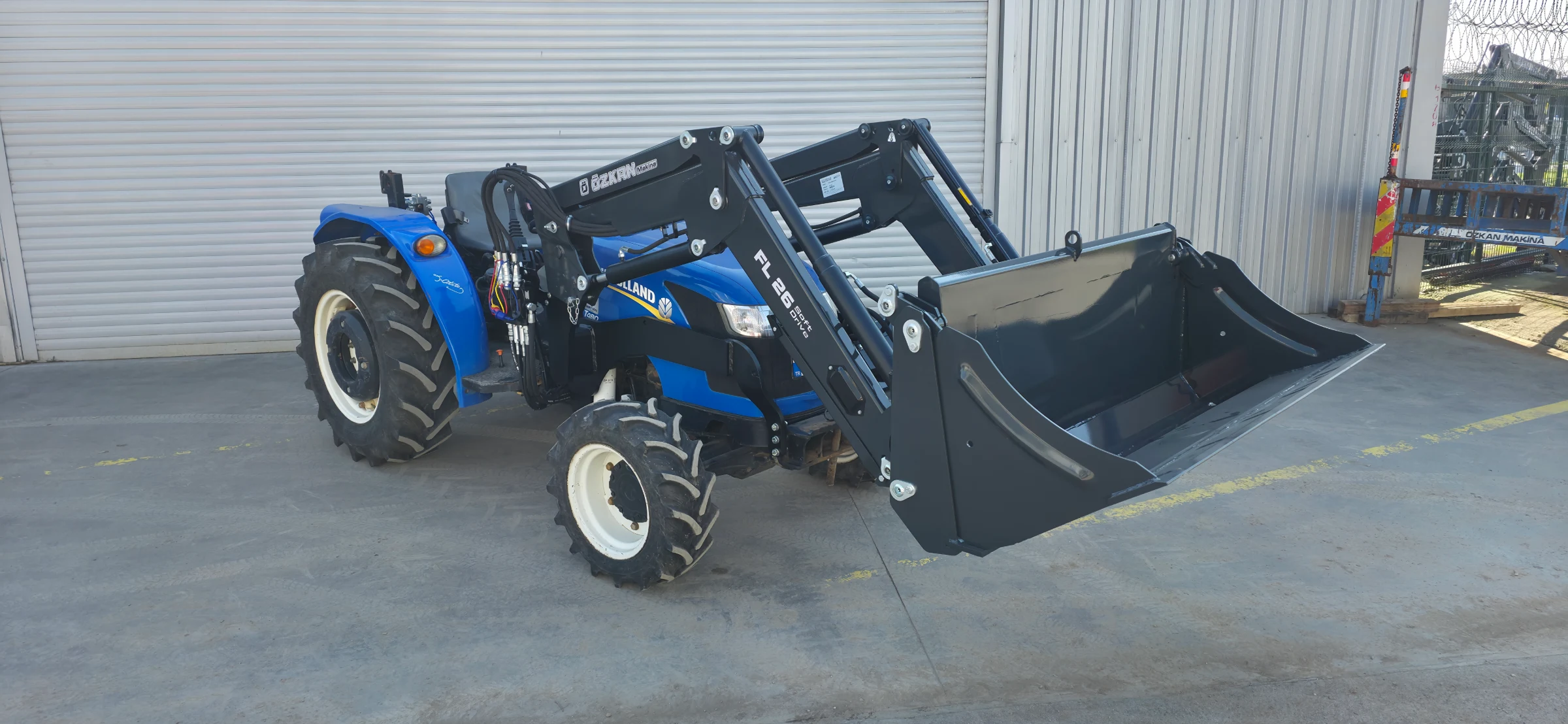 New Holland T480 Özkan Makina uygulama 12