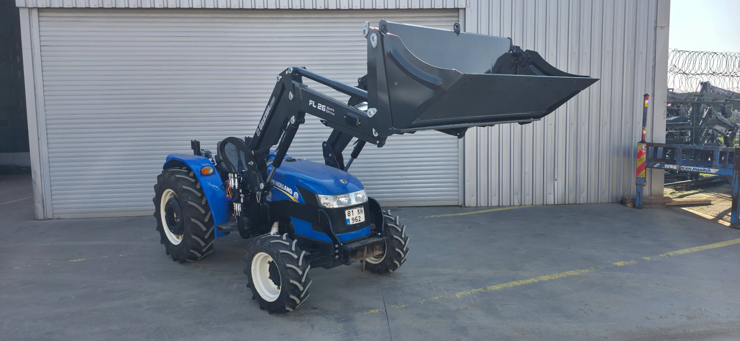 New Holland T480 Özkan Makina uygulama 13