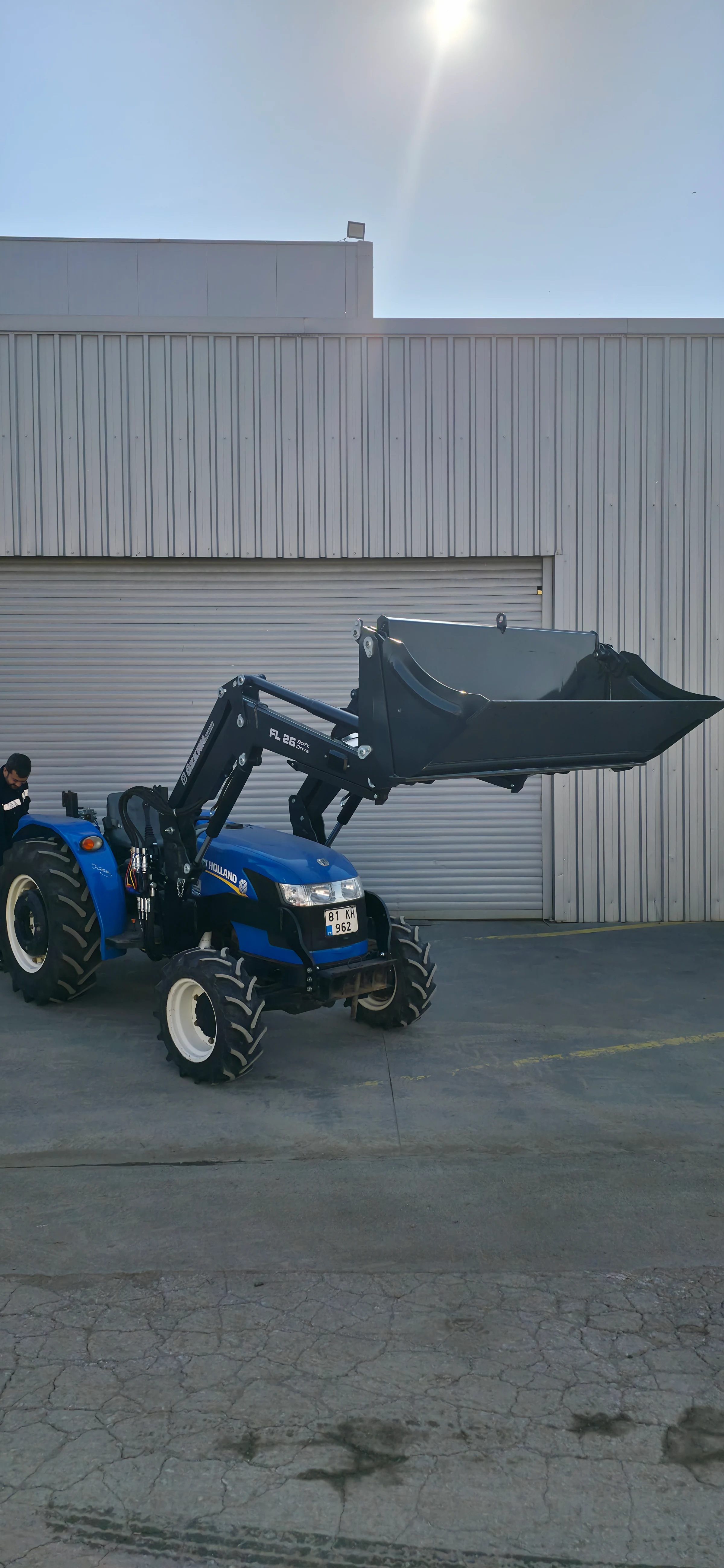 New Holland T480 Özkan Makina uygulama 14