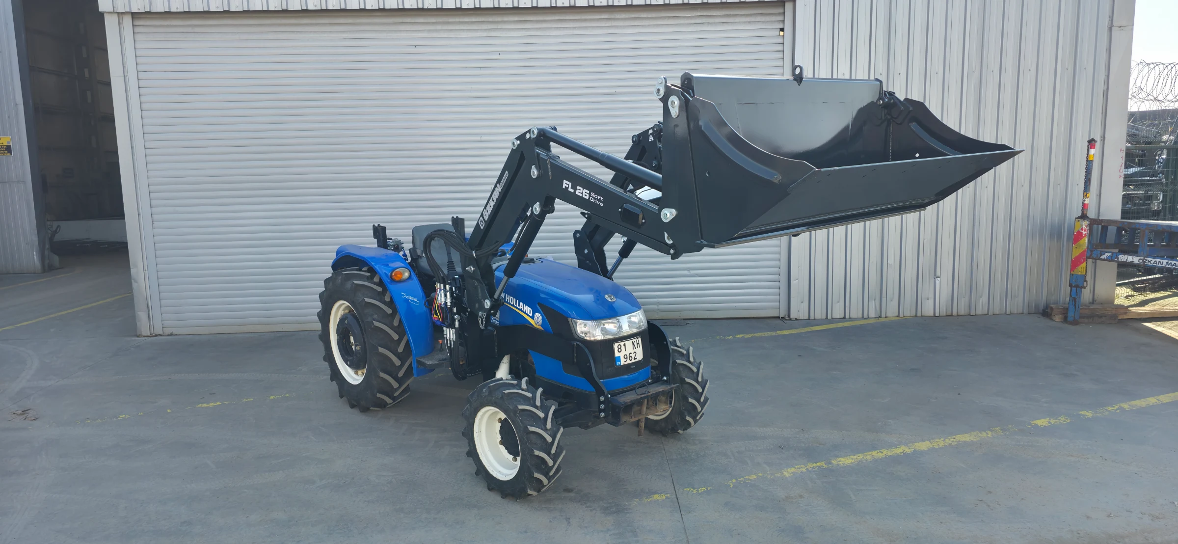 New Holland T480 Özkan Makina uygulama 15