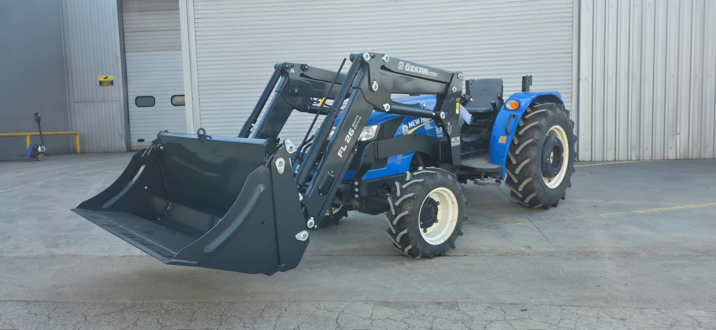 New Holland T480 Özkan Makina uygulama 16
