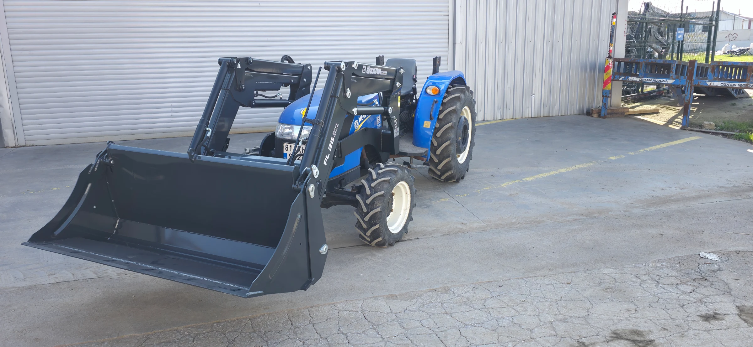 New Holland T480 Özkan Makina uygulama 17