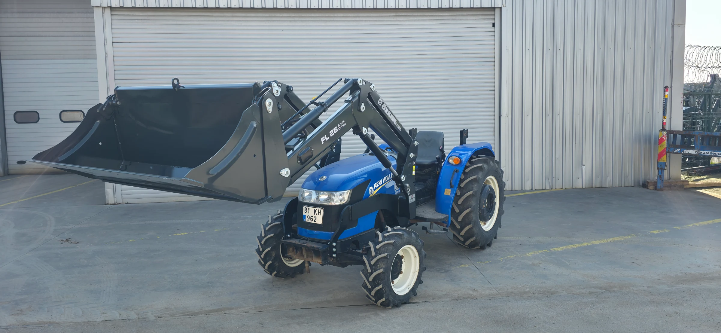 New Holland T480 Özkan Makina uygulama 18