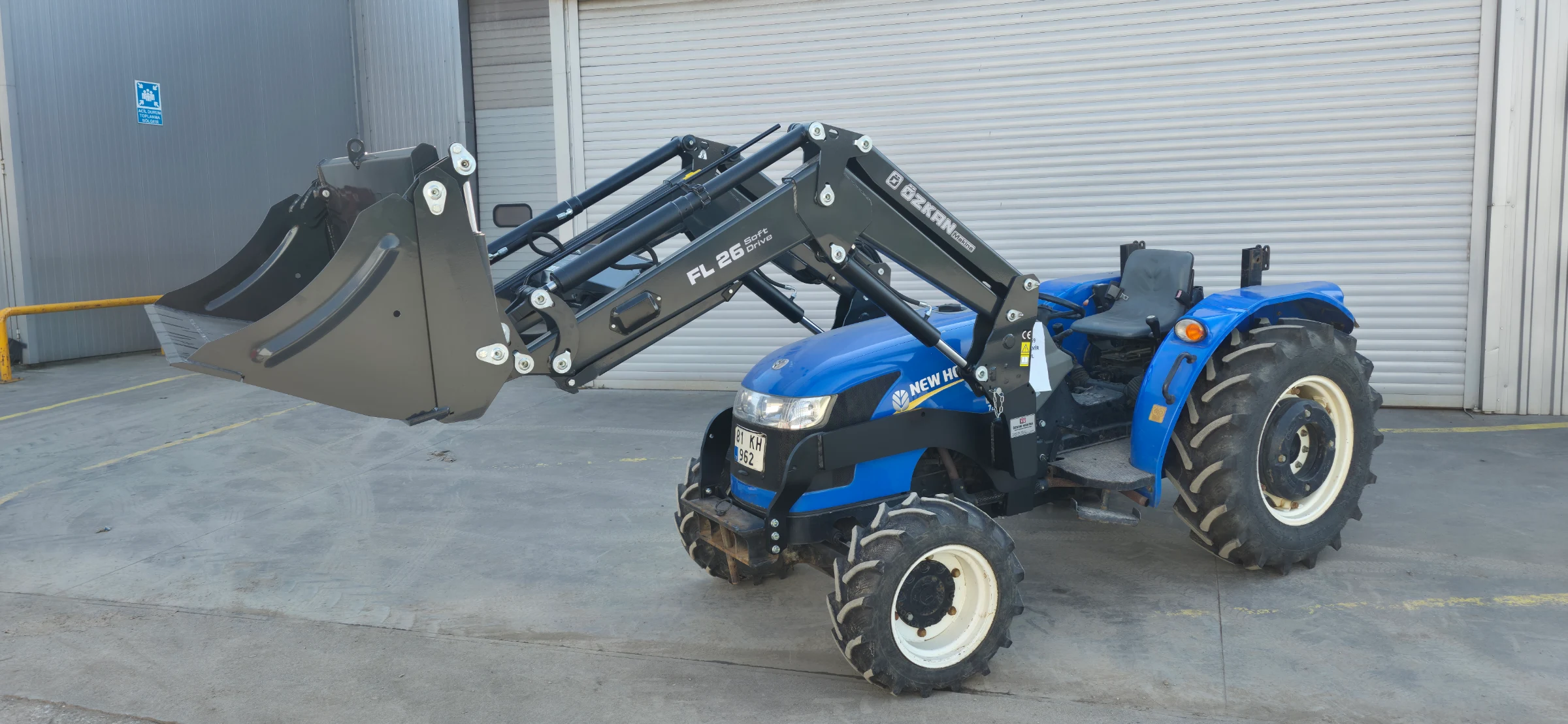 New Holland T480 Özkan Makina uygulama 19