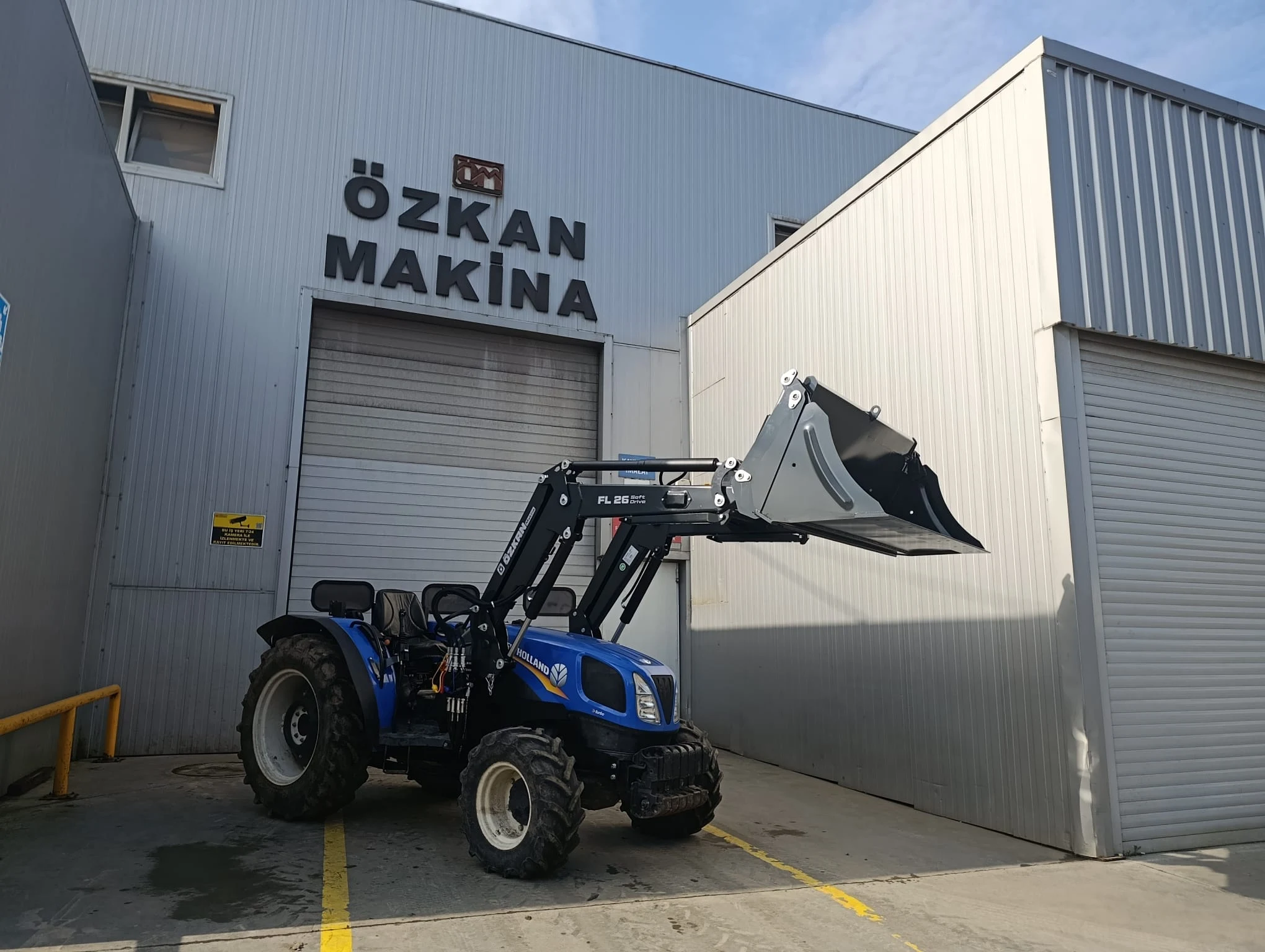 New Holland T480 Özkan Makina uygulama 6