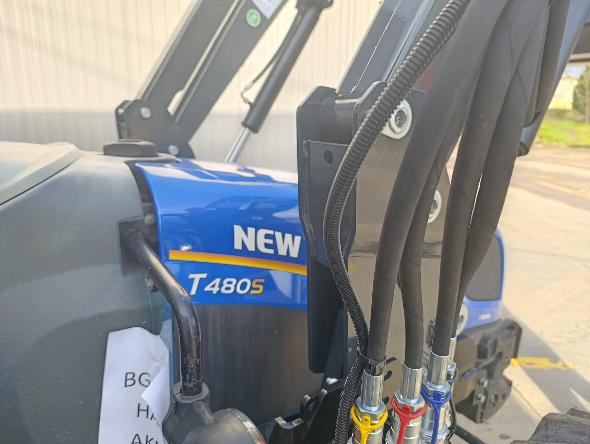 New Holland T480 Özkan Makina uygulama 7