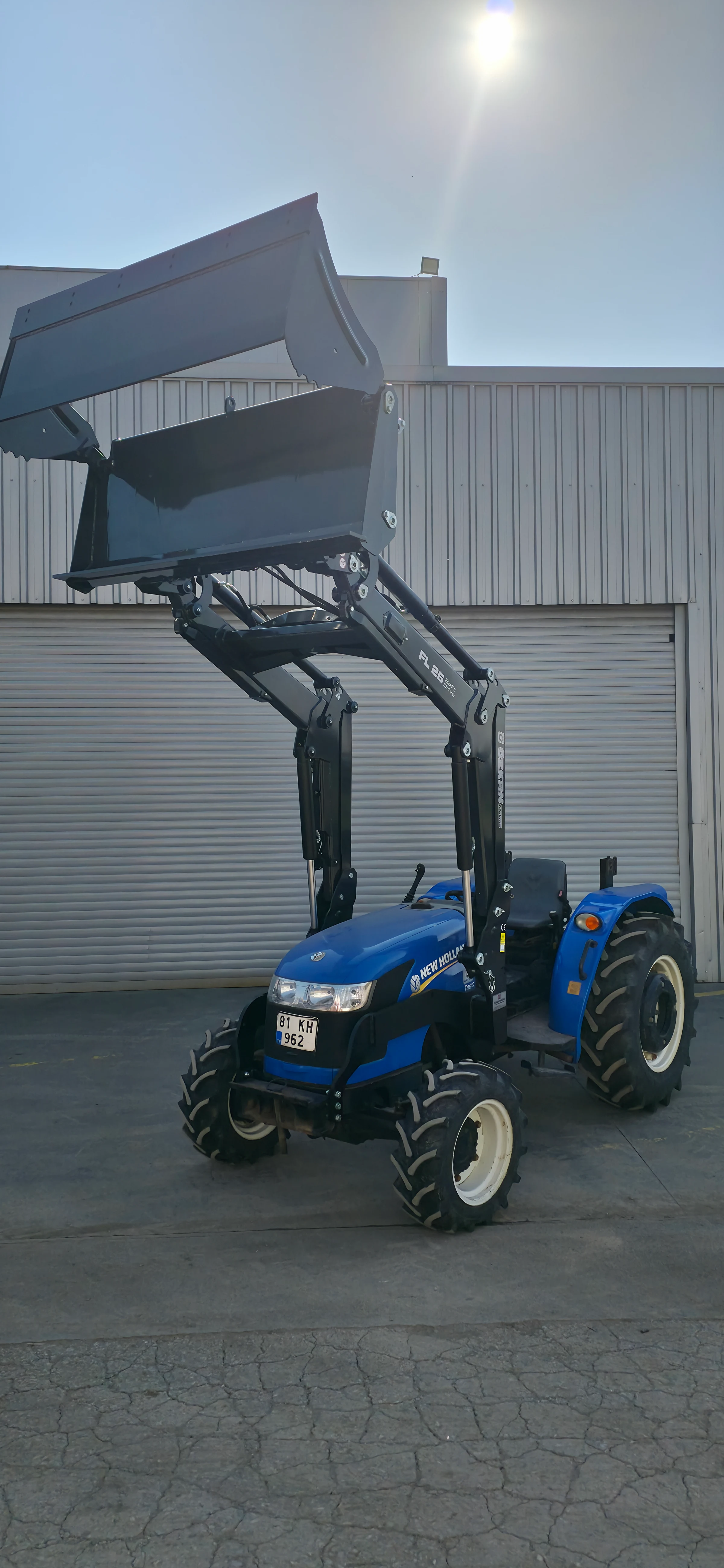 New Holland T480 Özkan Makina uygulama 8