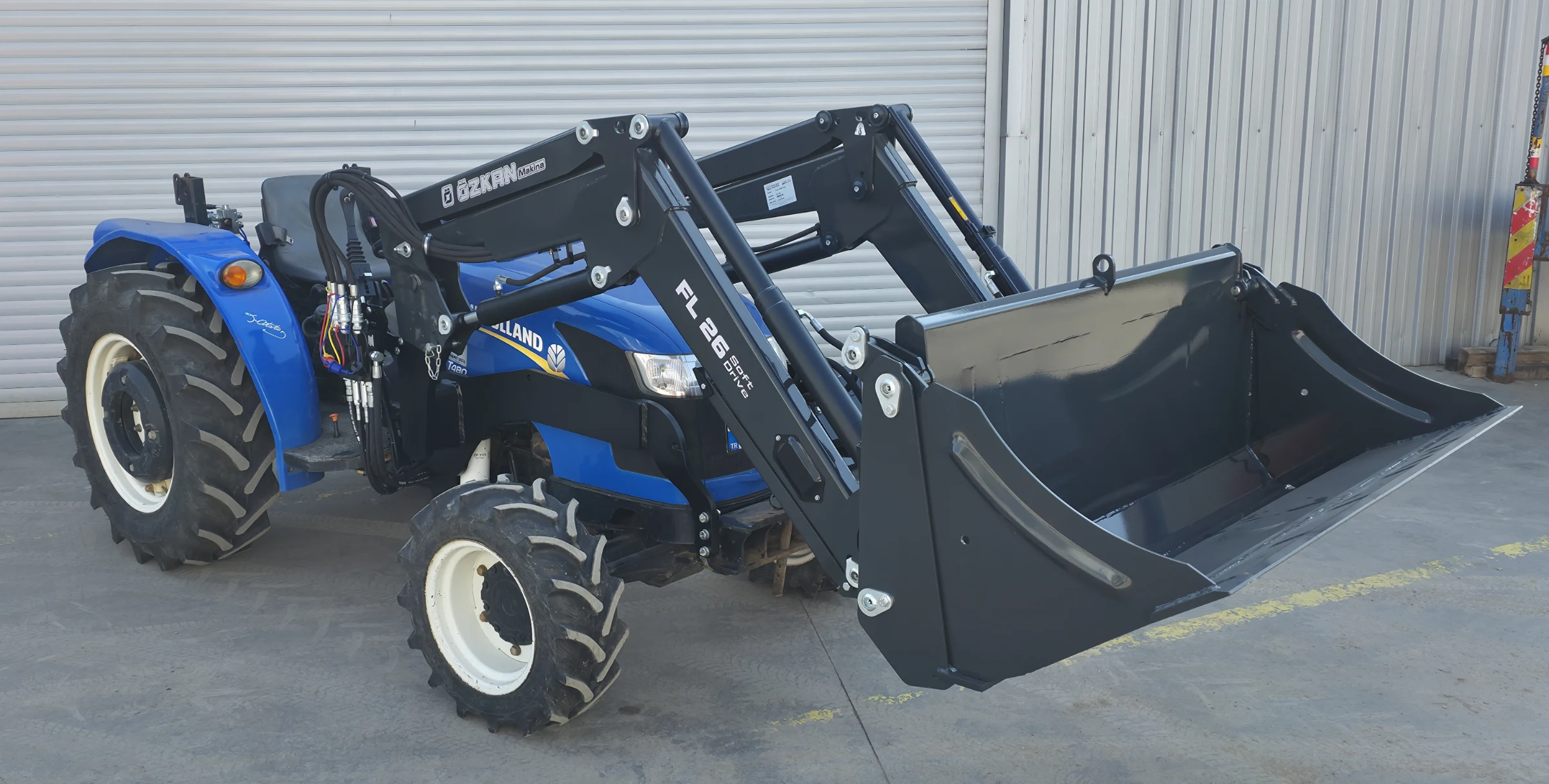 New Holland T480 Özkan Makina uygulama 9