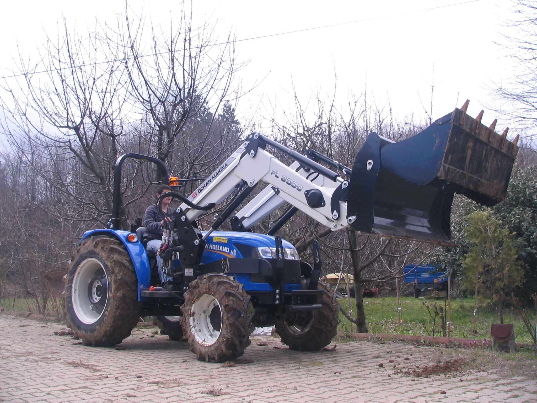 New Holland T480 Özkan Makina uygulama 20