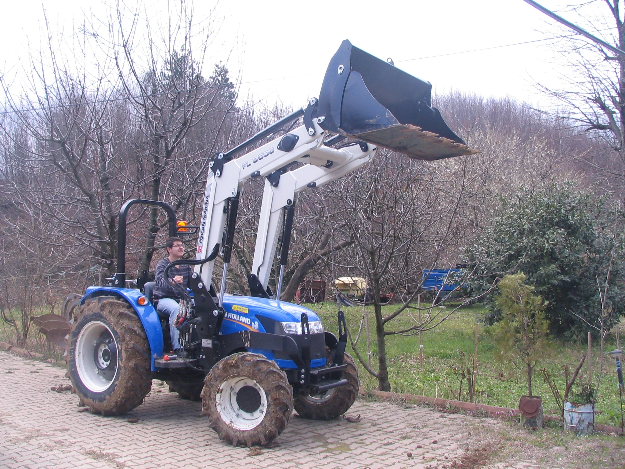 New Holland T480 Özkan Makina uygulama 21