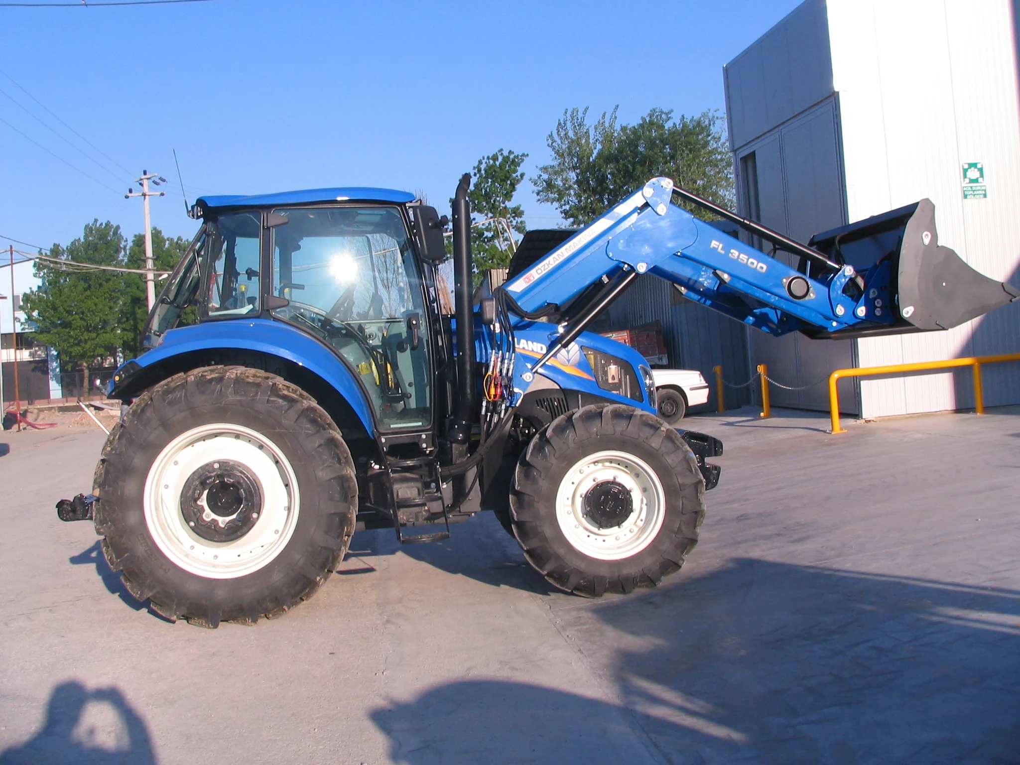 New Holland T5. 115 Özkan Makina uygulama 1