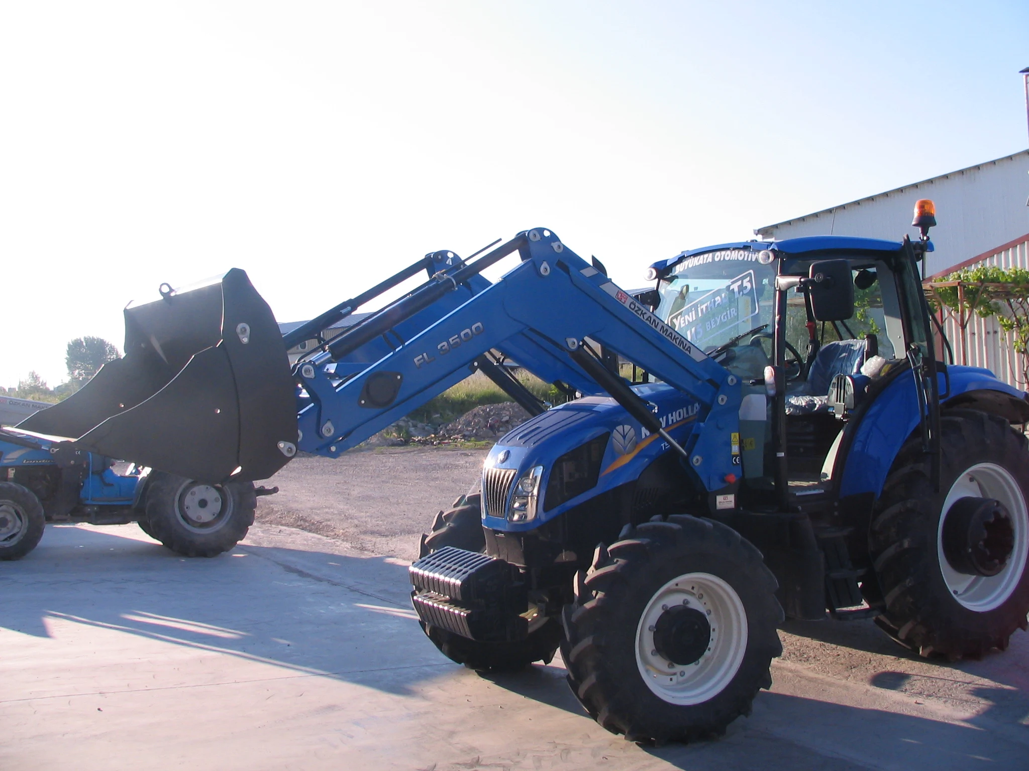 New Holland T5. 115 Özkan Makina uygulama 10