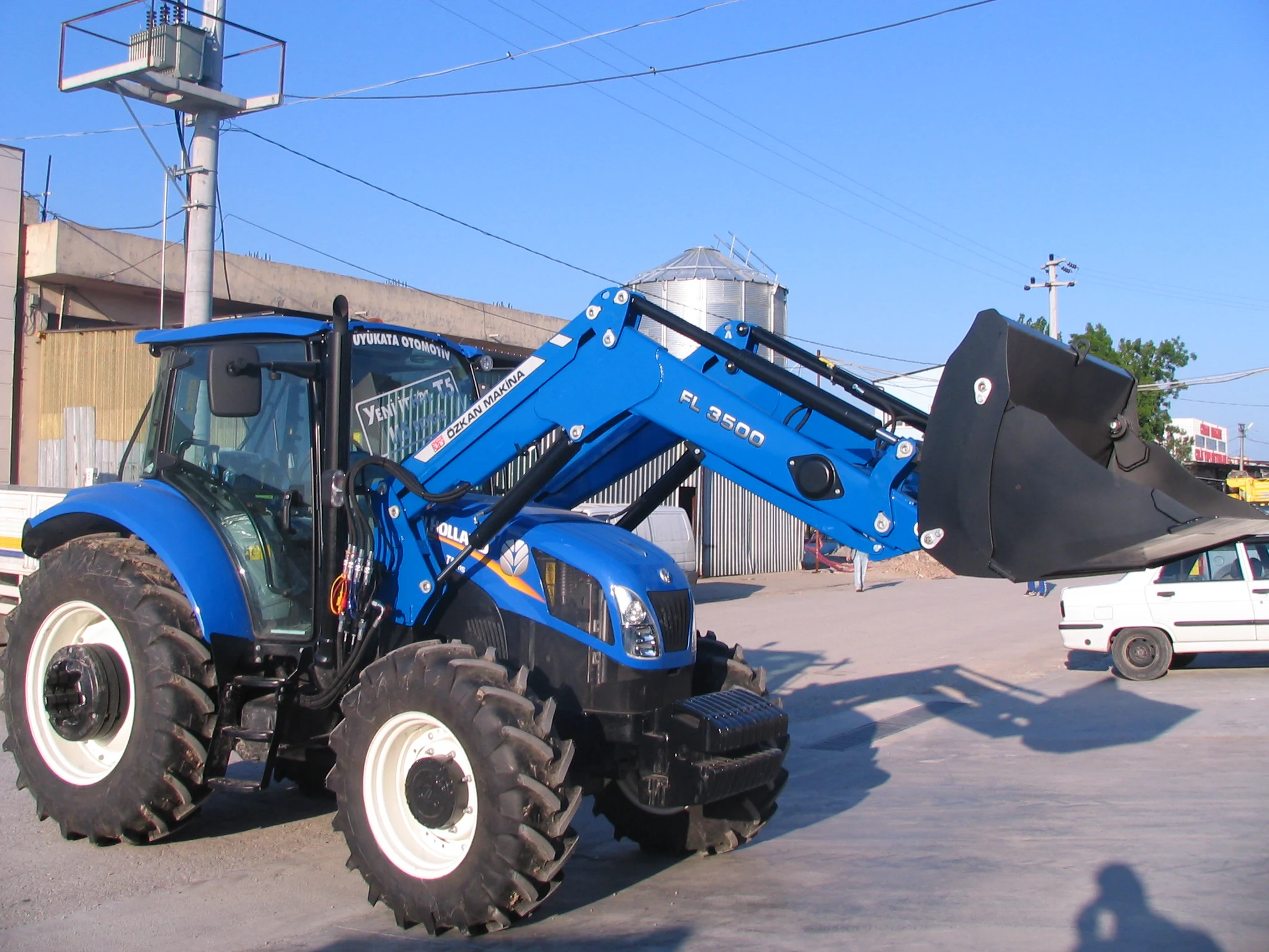 New Holland T5. 115 Özkan Makina uygulama 3