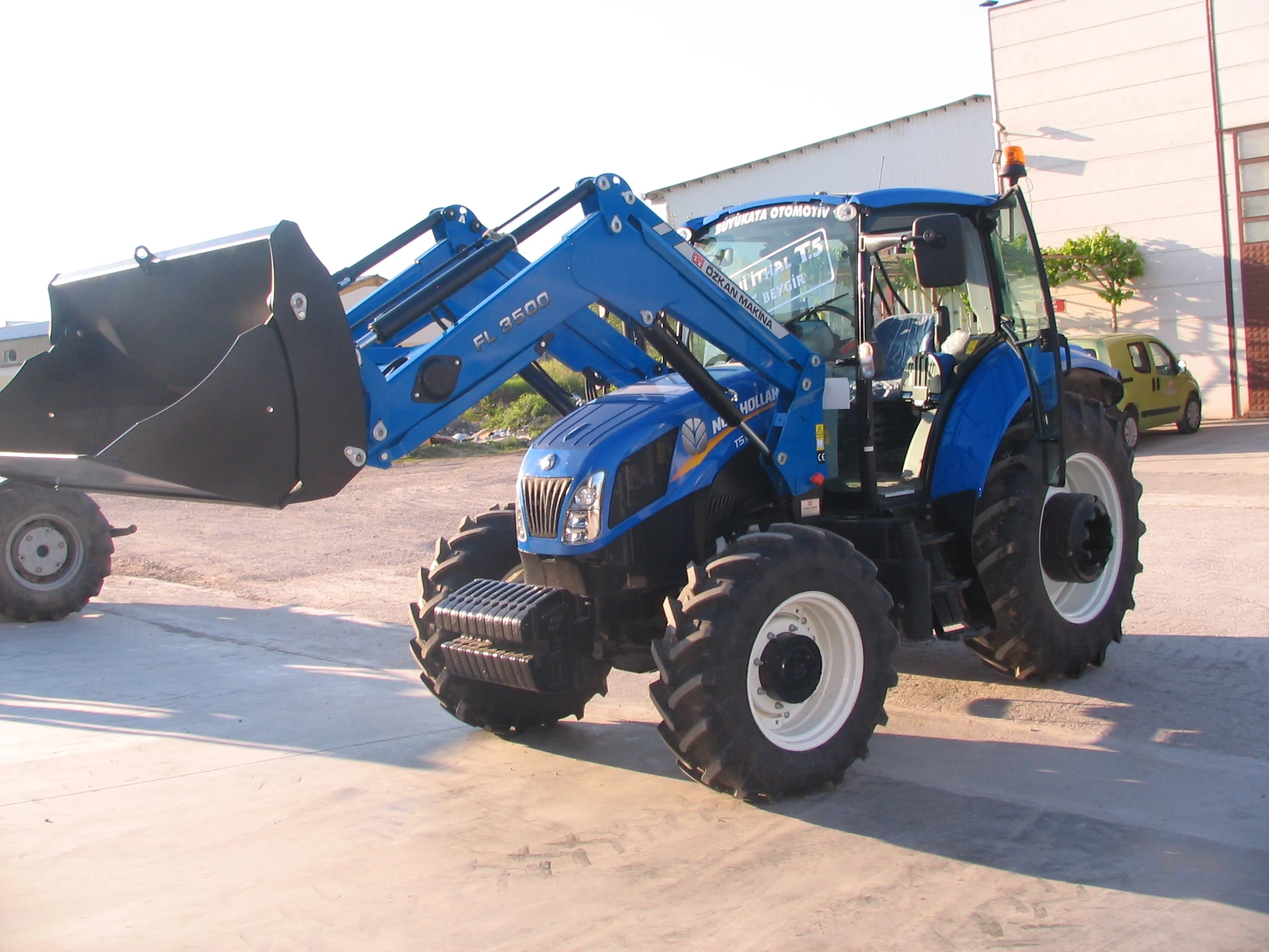 New Holland T5. 115 Özkan Makina uygulama 7