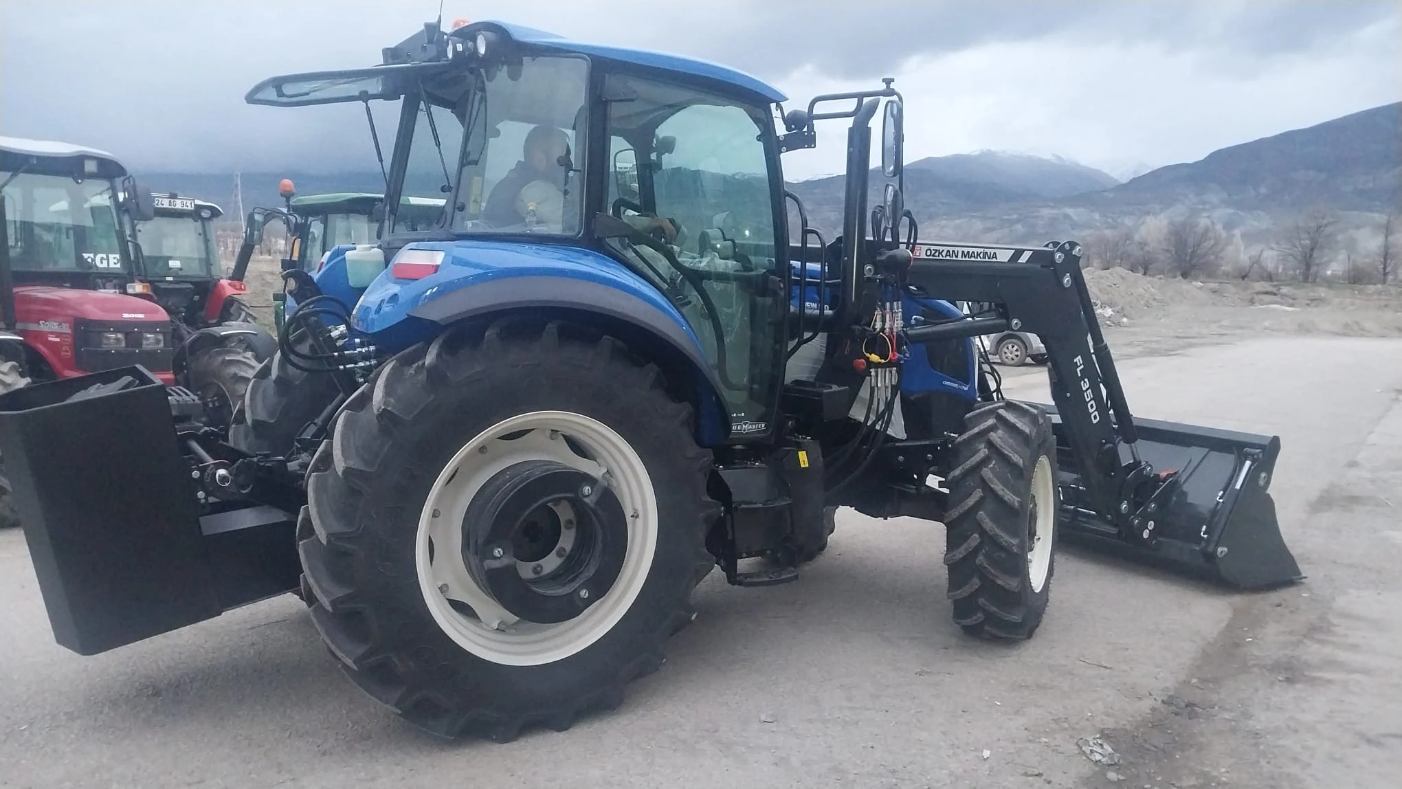 New Holland T5.110 BLM Özkan Makina uygulama 8