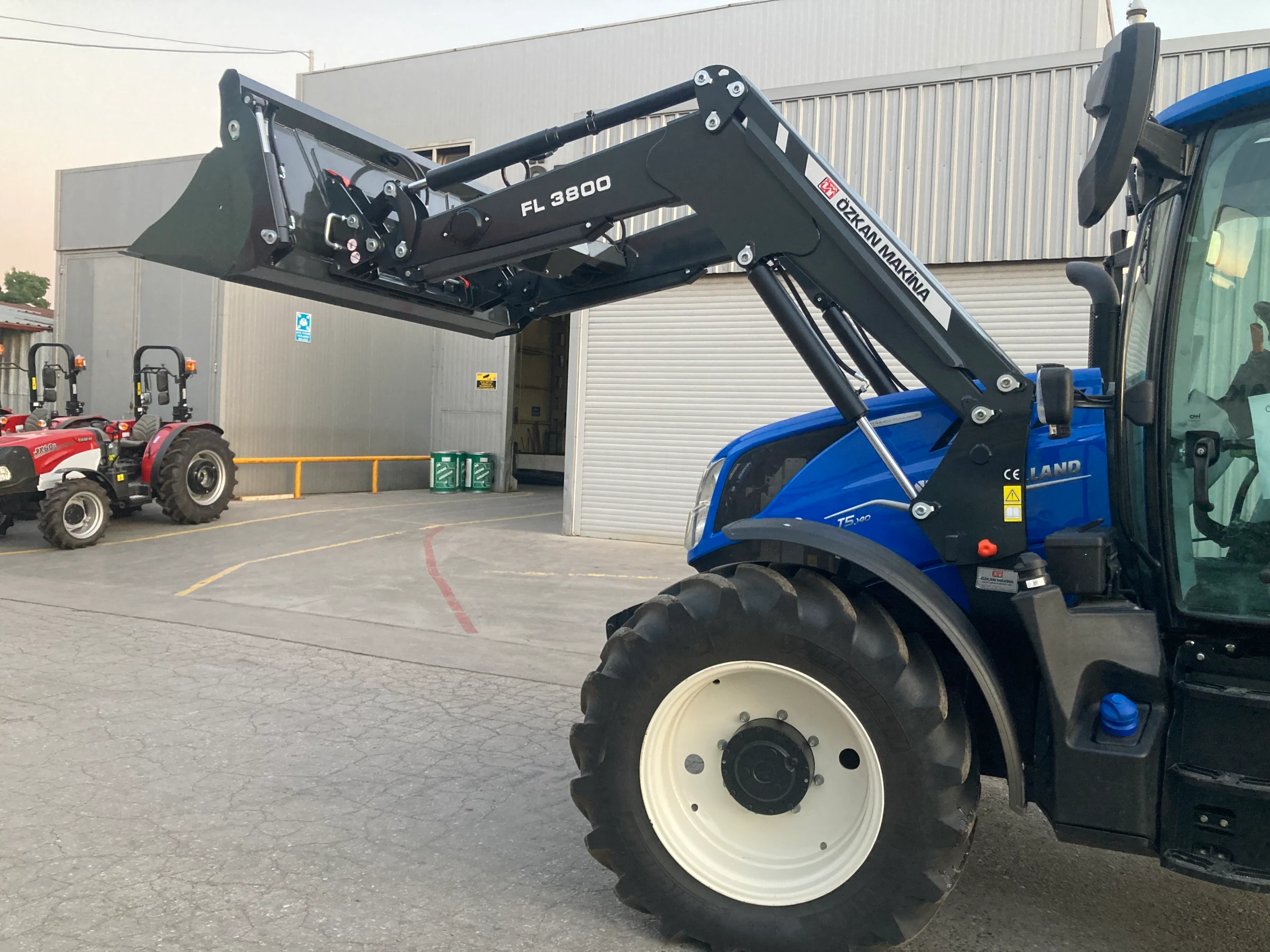 New Holland T5.140 Özkan Makina uygulama 1