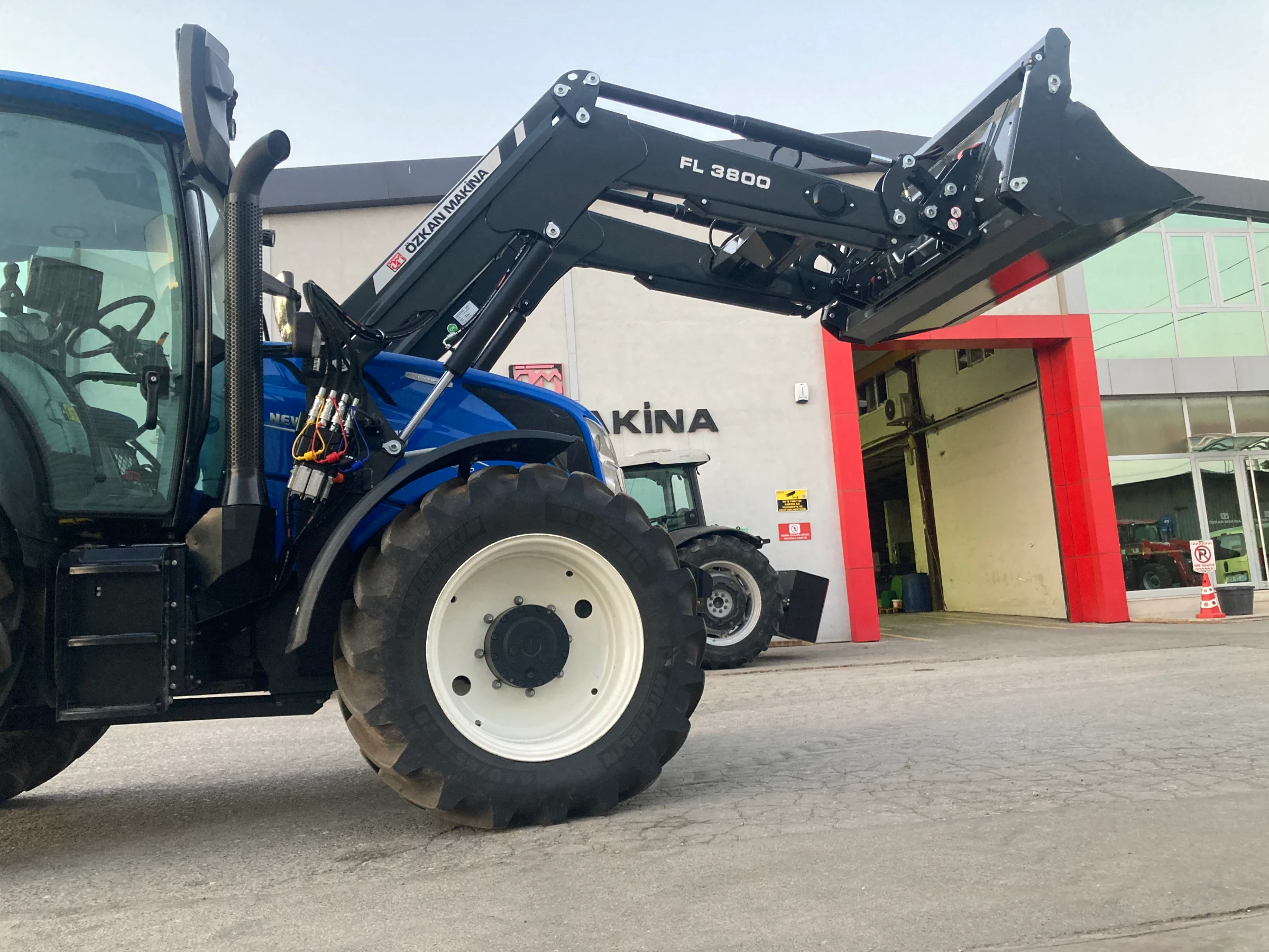 New Holland T5.140 Özkan Makina uygulama 3