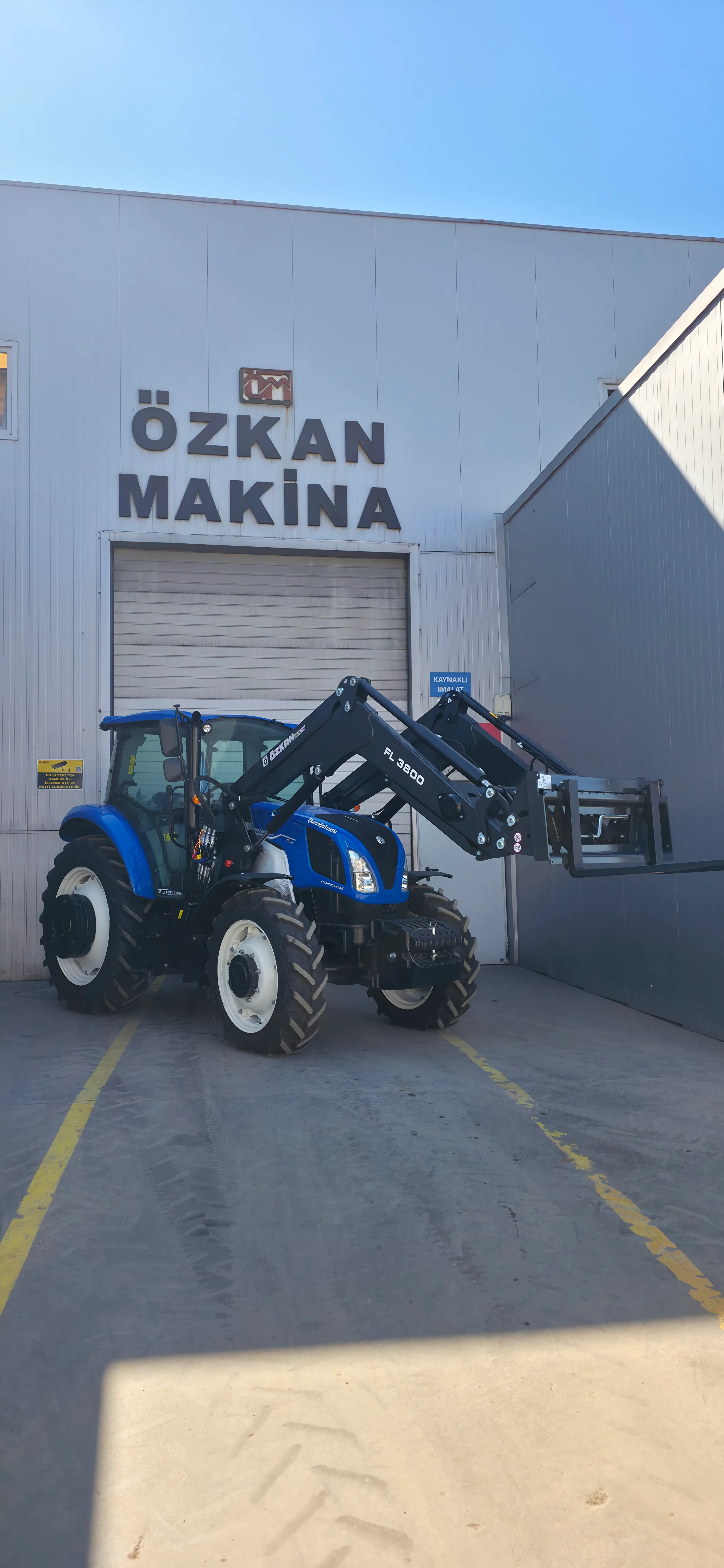 New Holland T5.90 Özkan Makina uygulama 10