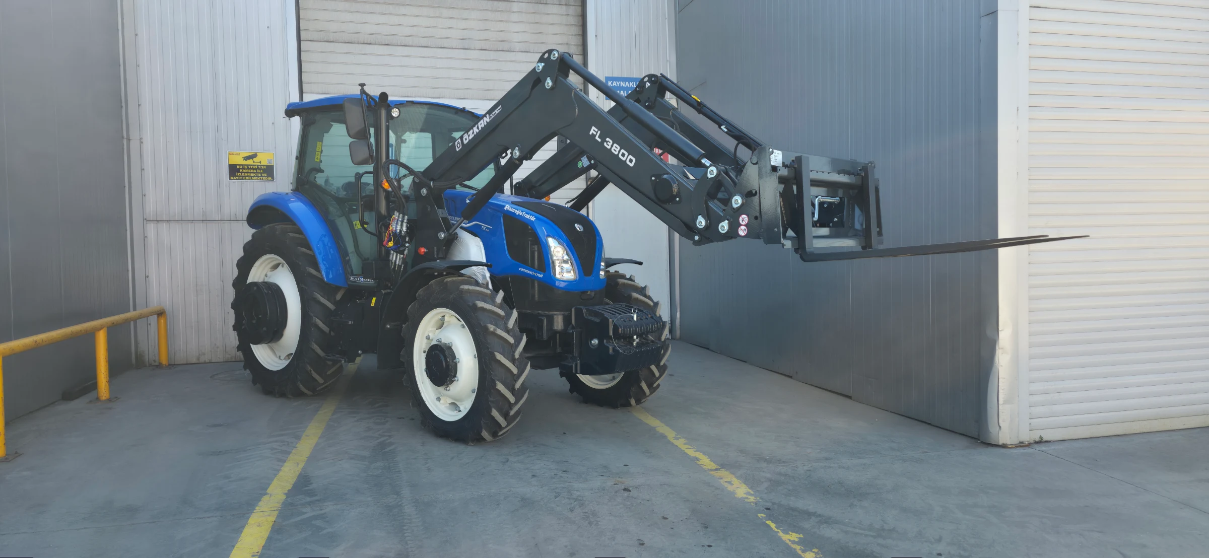 New Holland T5.90 Özkan Makina uygulama 11