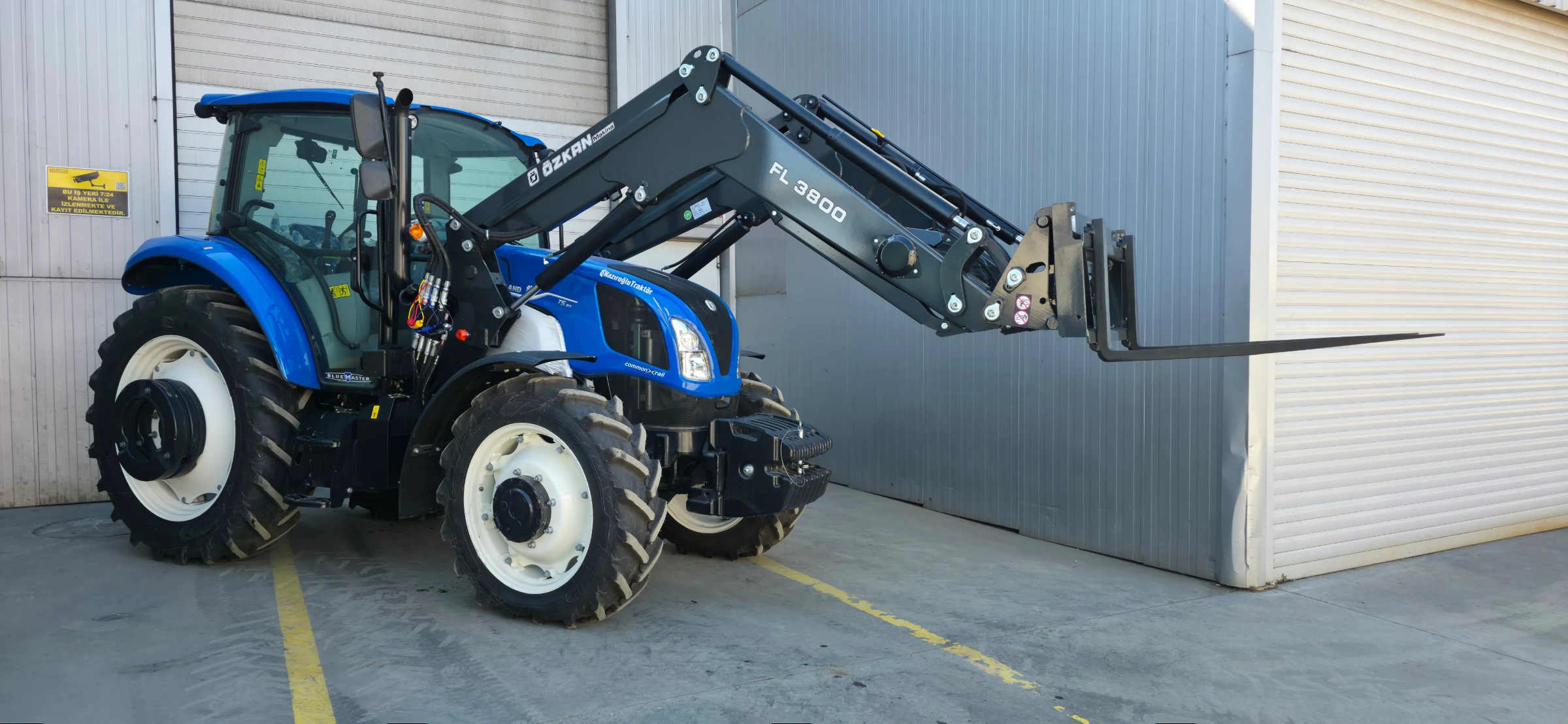 New Holland T5.90 Özkan Makina uygulama 12