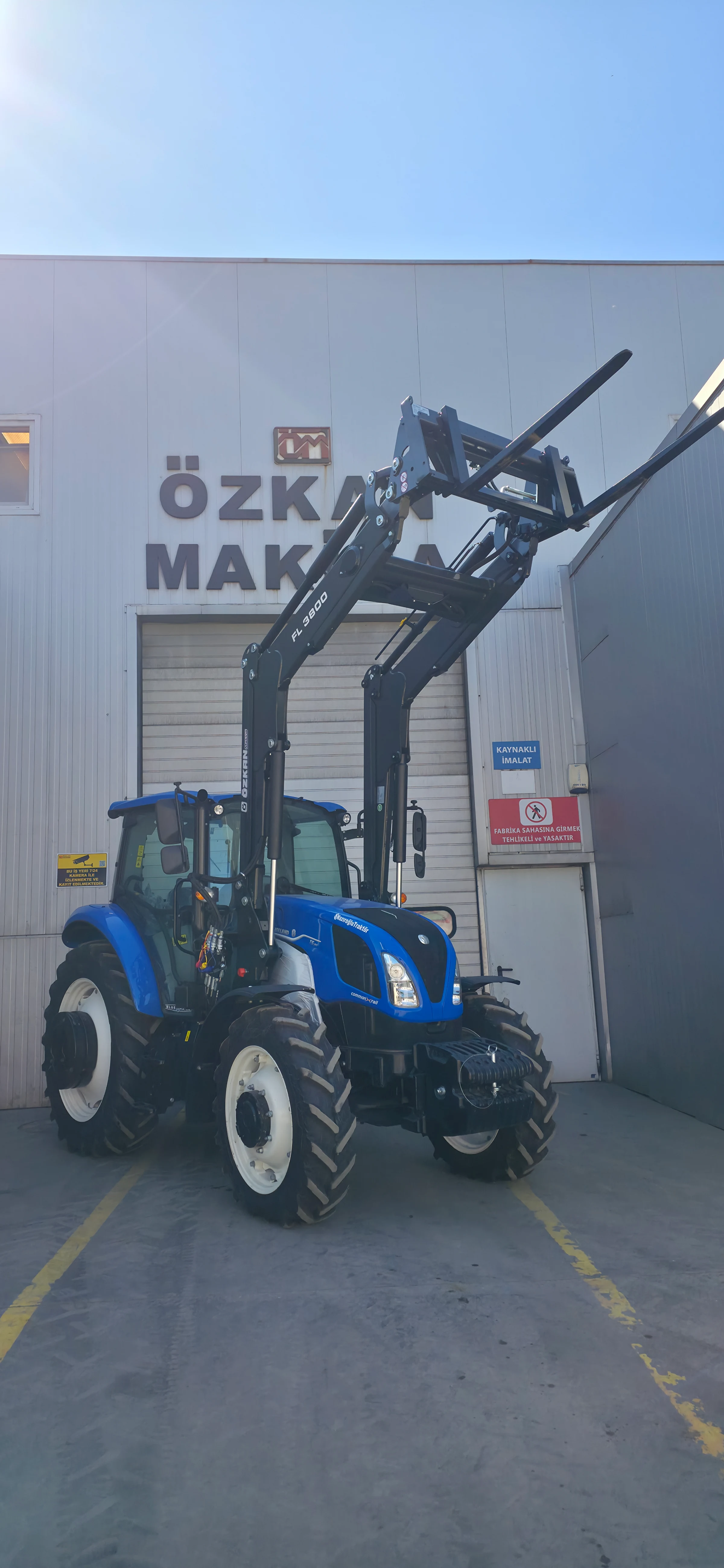 New Holland T5.90 Özkan Makina uygulama 14